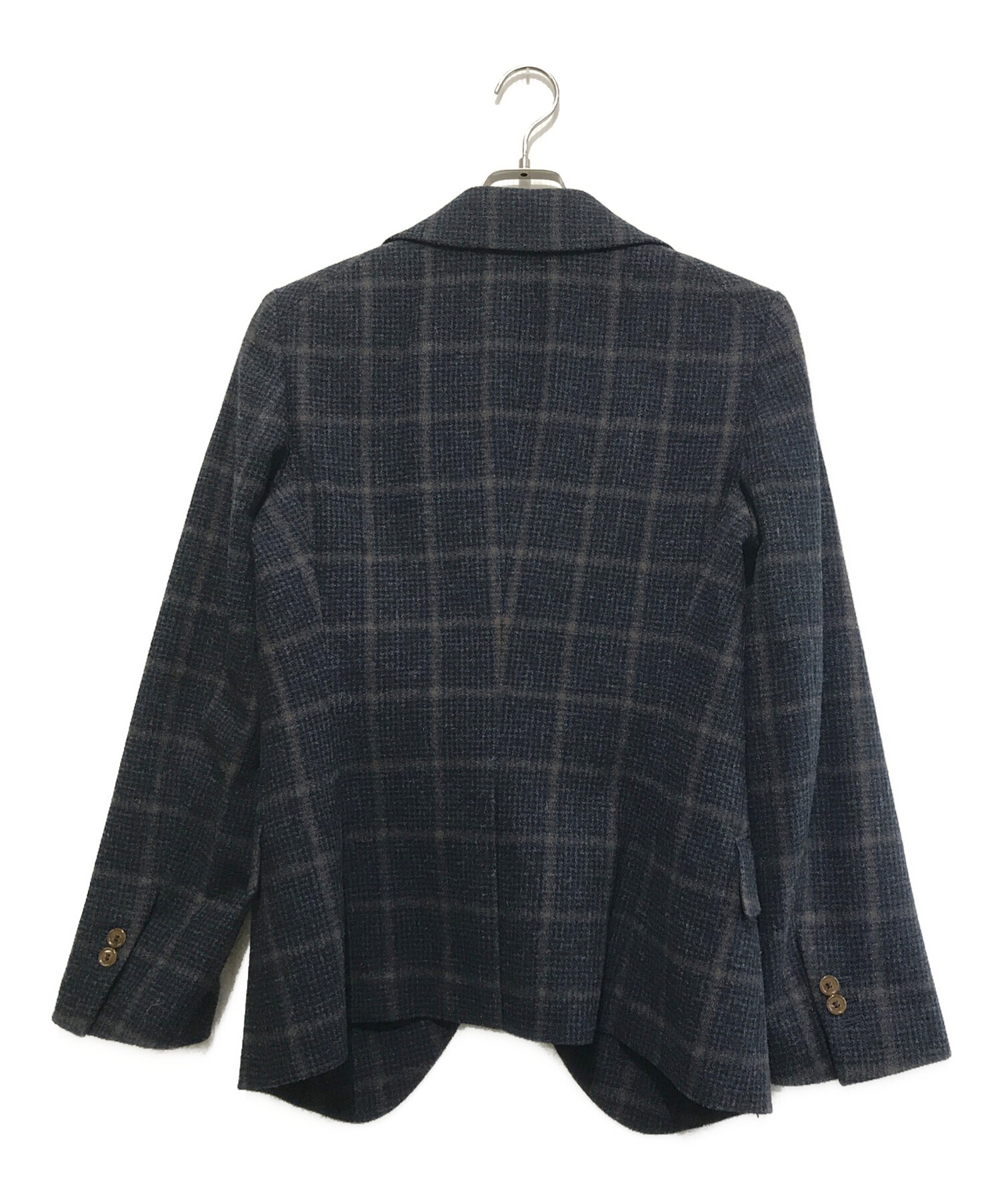 中古・古着通販】Vivienne Westwood man (ヴィヴィアン ウェストウッド マン) チェックジャケット ネイビー  サイズ:44｜ブランド・古着通販 トレファク公式【TREFAC FASHION】スマホサイト