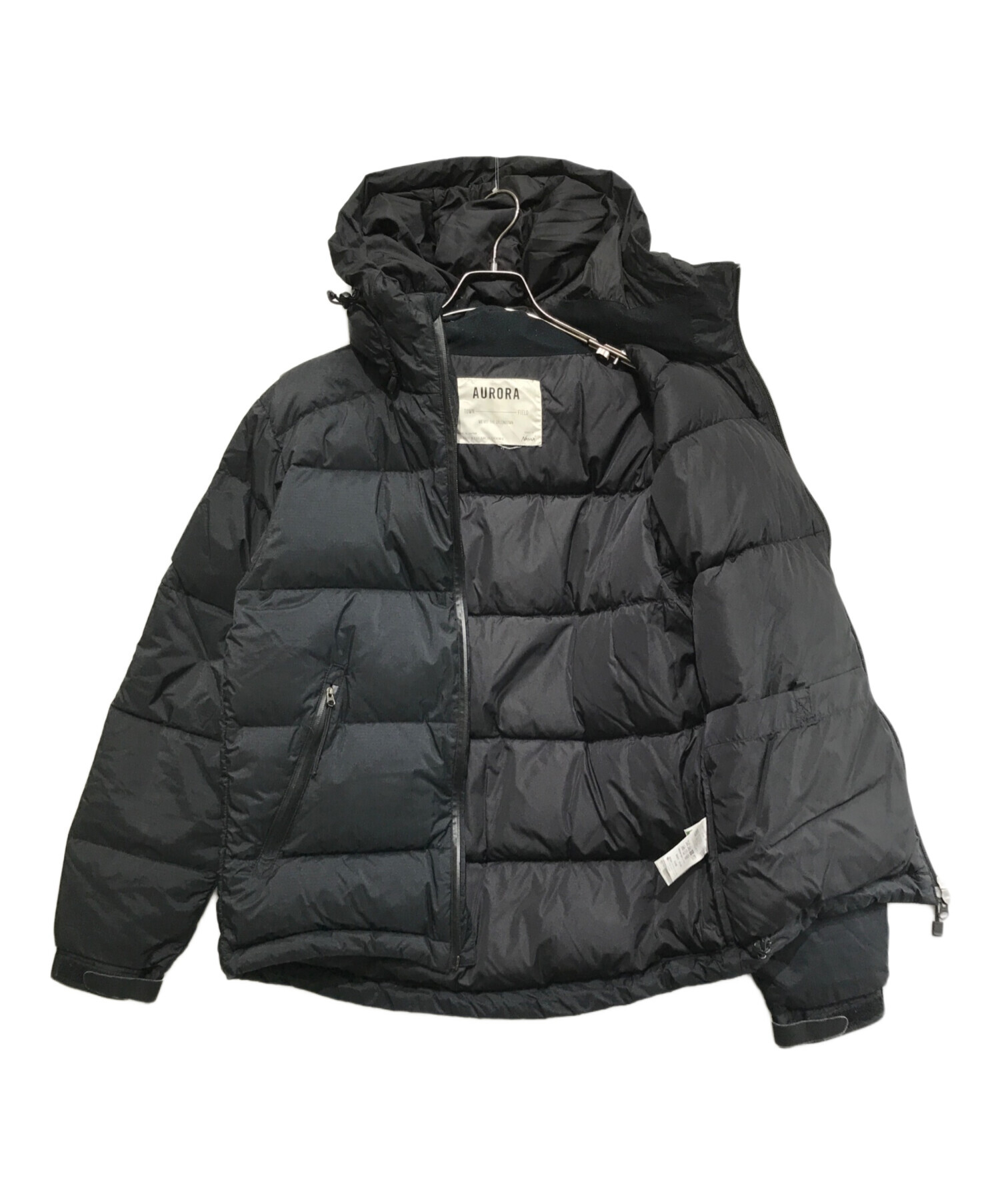 URBAN RESEARCH DOORS (アーバンリサーチ ドアーズ) NANGA (ナンガ) AURORA DOWN JACKET  別注オーロラダウンジャケット ブラック サイズ:38