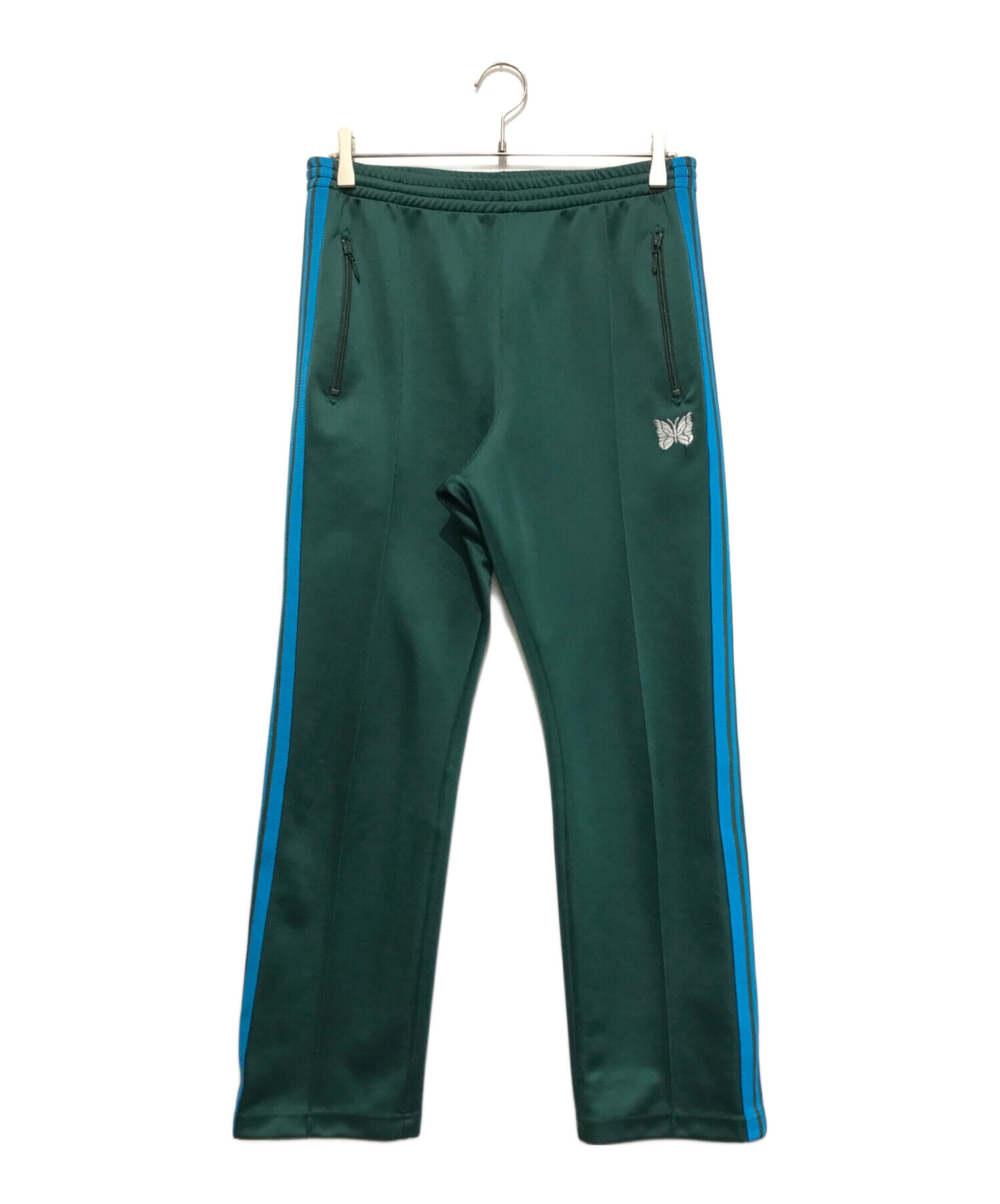 Needles (ニードルズ) STUDIOUS (ステュディオス) 22SS 別注Track Pant - Poly Smooth グリーン  サイズ:S