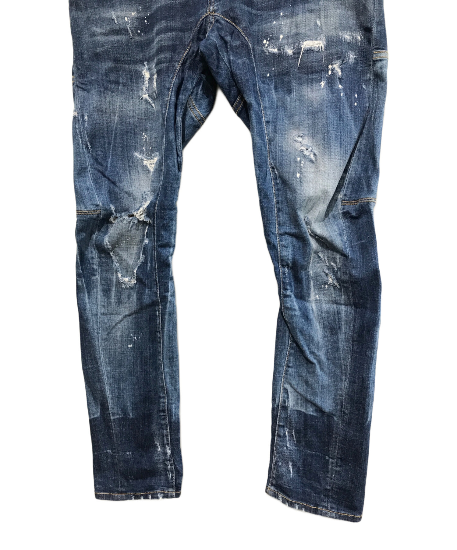 DSQUARED2 (ディースクエアード) Tidy biker jean ブルー サイズ:48