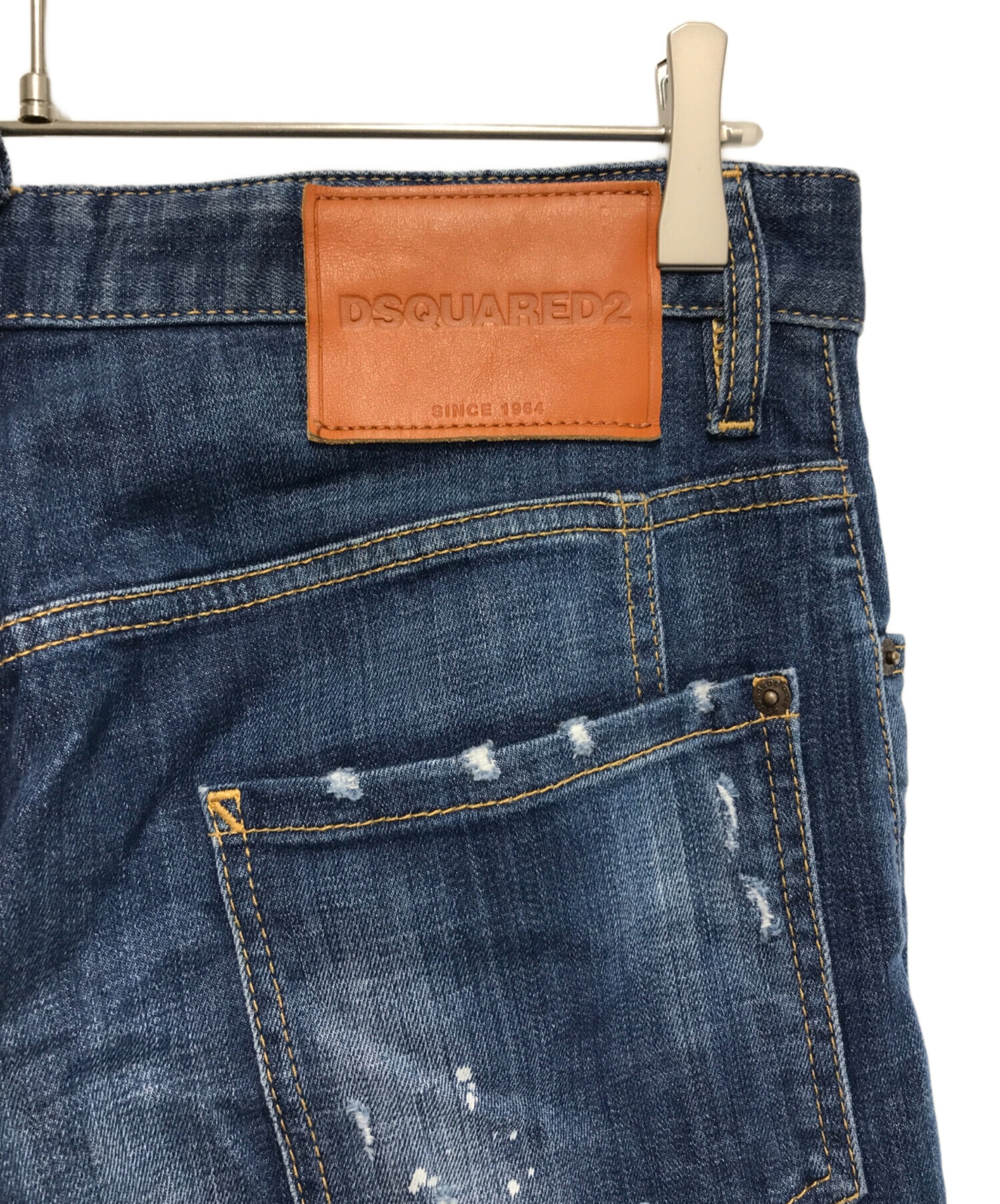 DSQUARED2 (ディースクエアード) Tidy biker jean ブルー サイズ:48