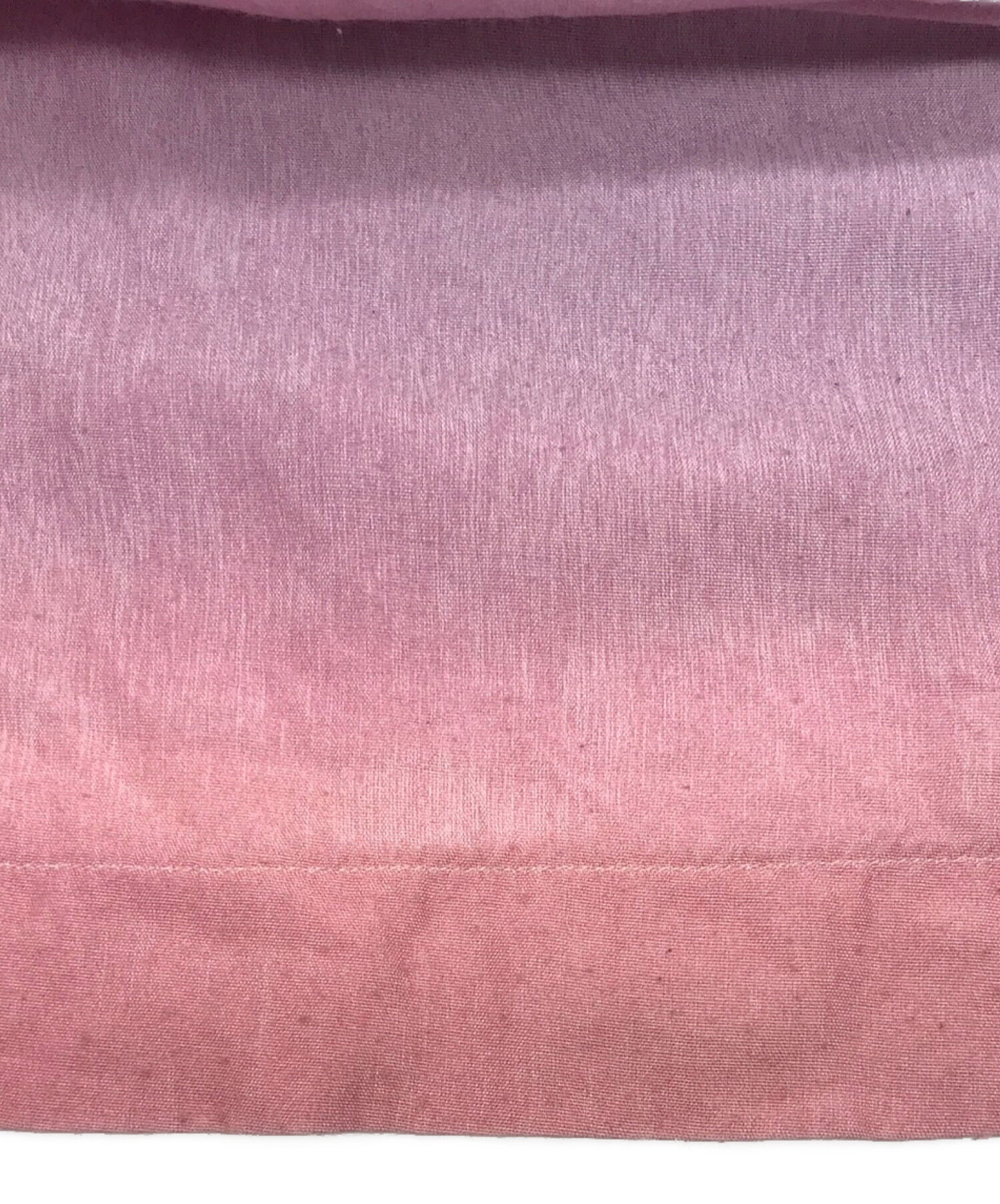 FUMITO GANRYU (フミトガンリュウ) Watteau pleats Hawaiian shirt landscape ピンク サイズ:3