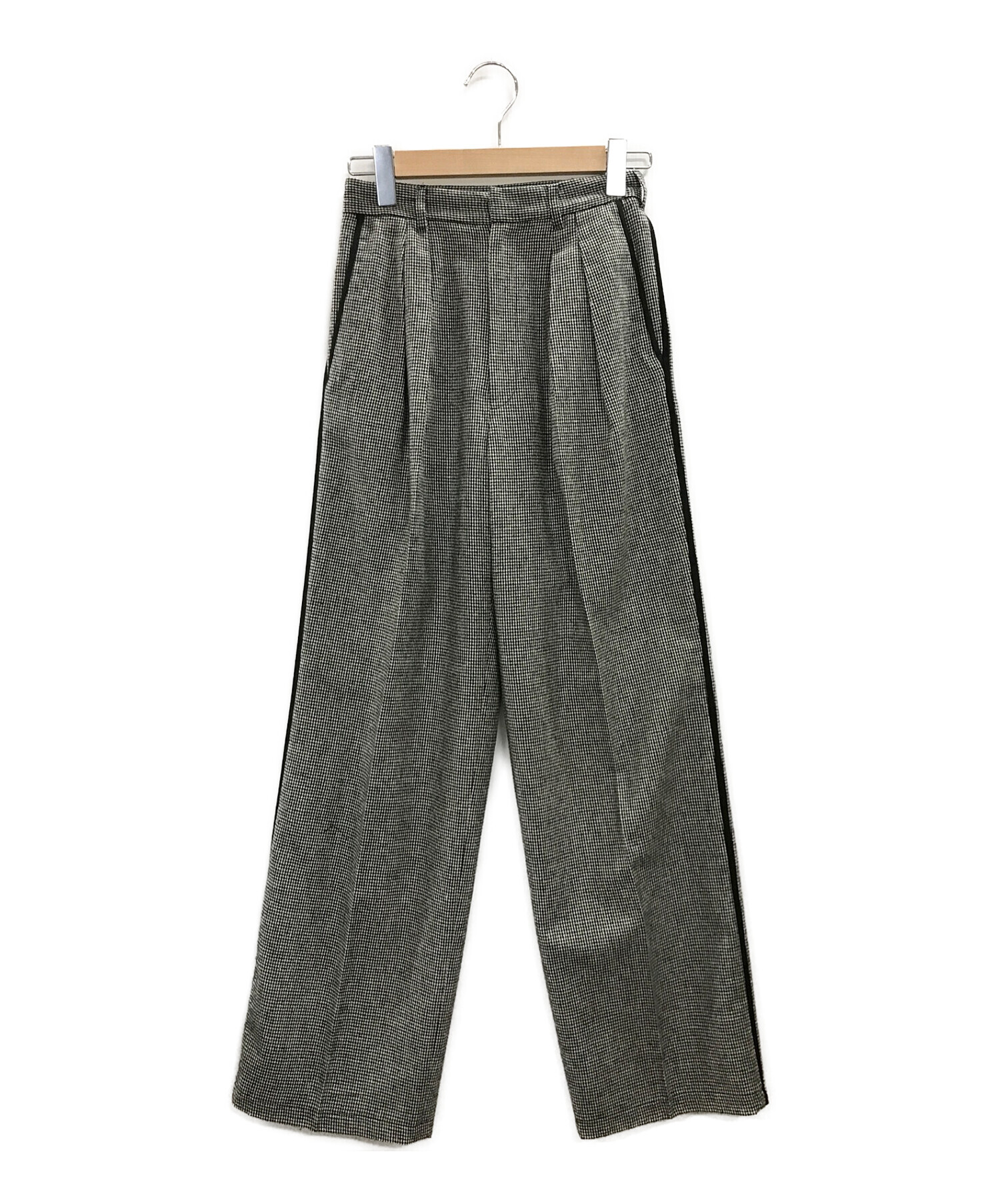 CLANE〔クラネ〕 PANTS/千鳥柄パンツ 新作-