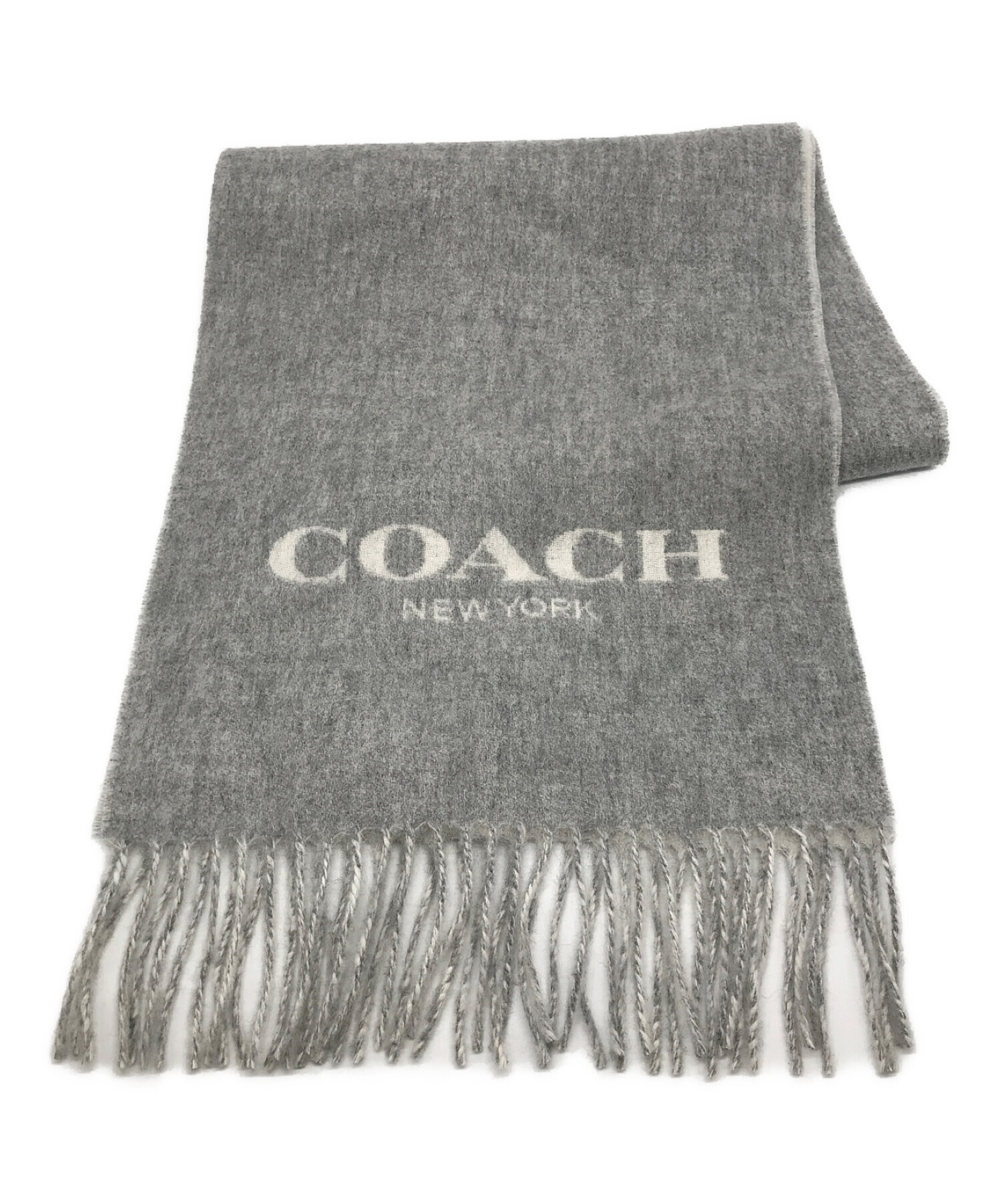 COACH (コーチ) ストール グレー