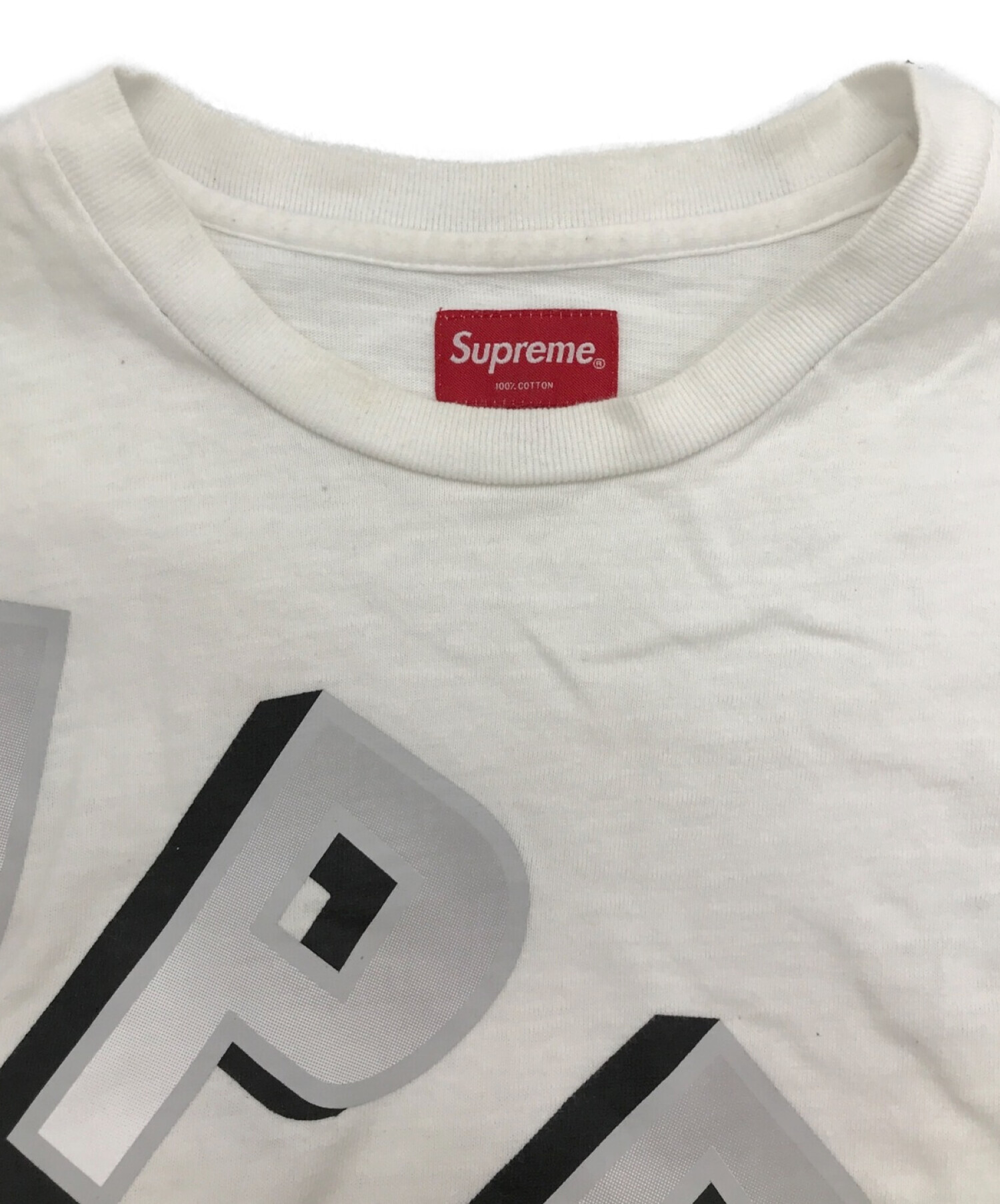 SUPREME (シュプリーム) 18SS Supreme Gradient Arc Top Tee ホワイト サイズ:Ｍ