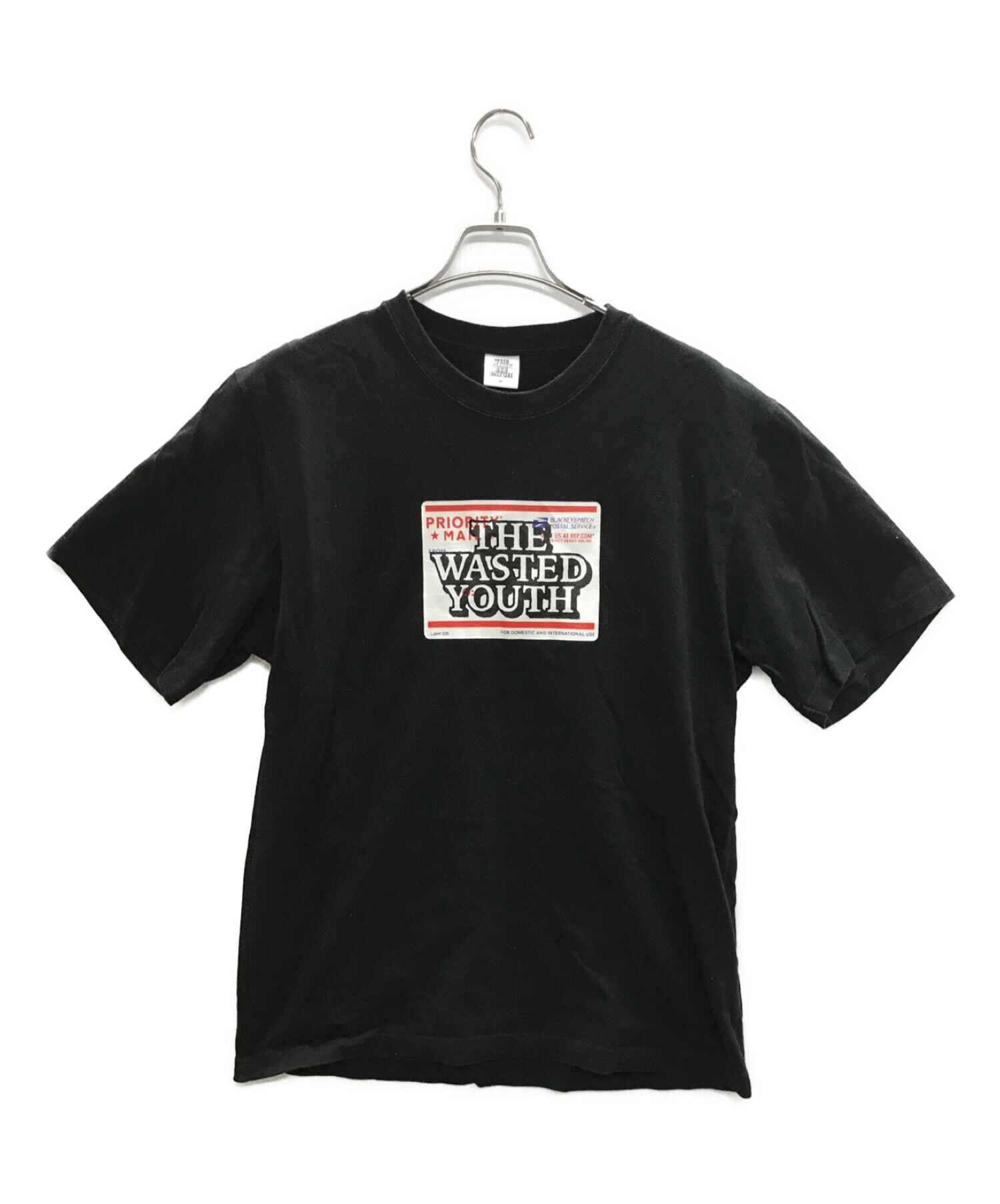 wasted youth black eye patch Tシャツ Mトップス