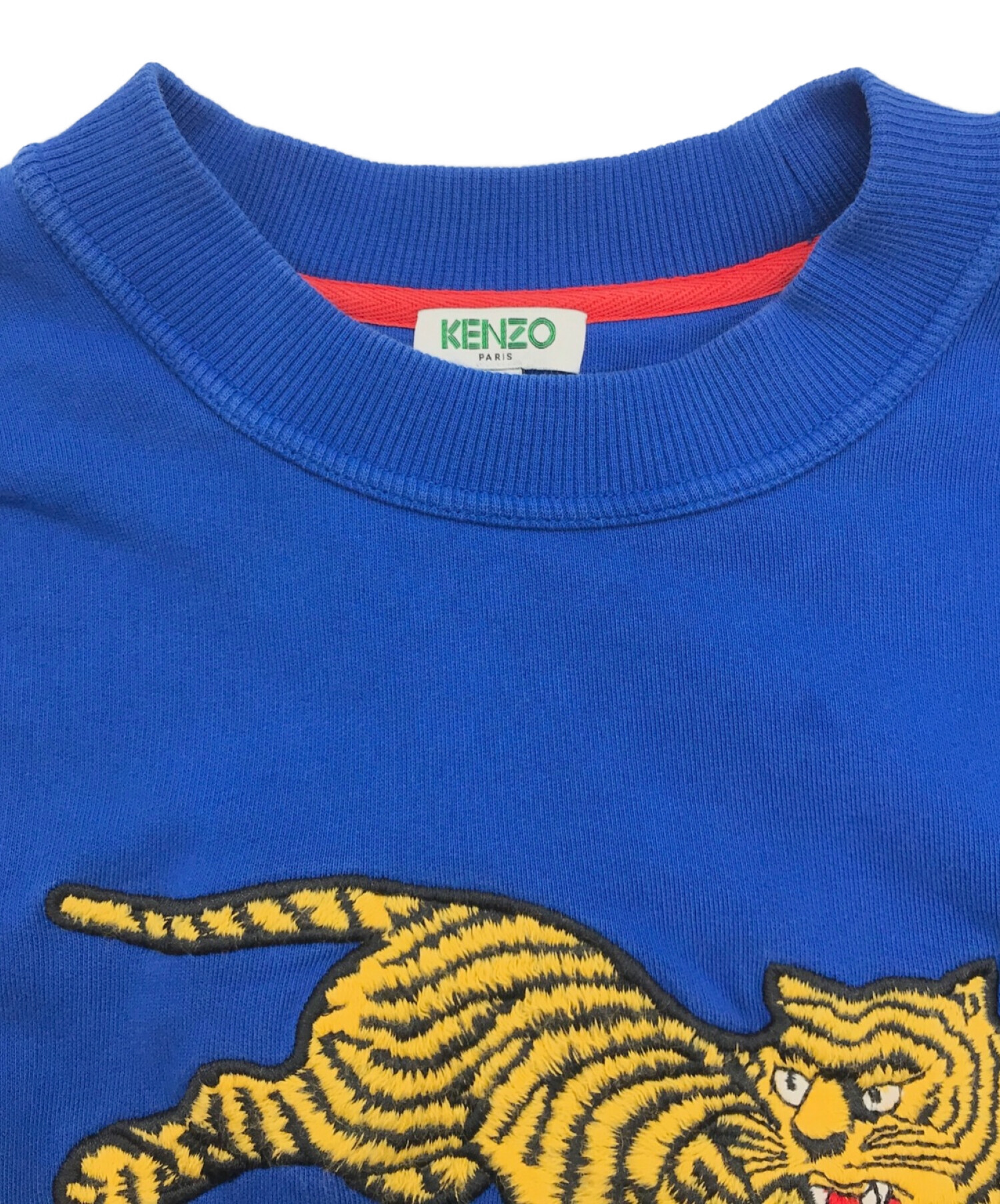 KENZO◇GW Jumping Tiger Sweatshirt/S/コットン/BLU-