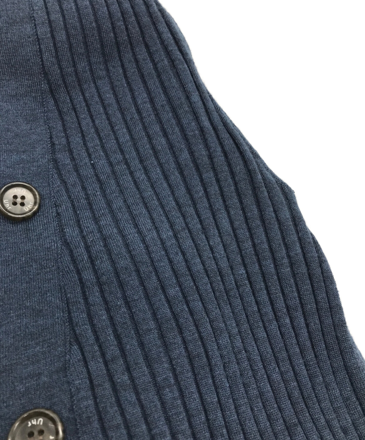 Uhr (ウーア) High Gauge Layered Knit ネイビー サイズ:FREE