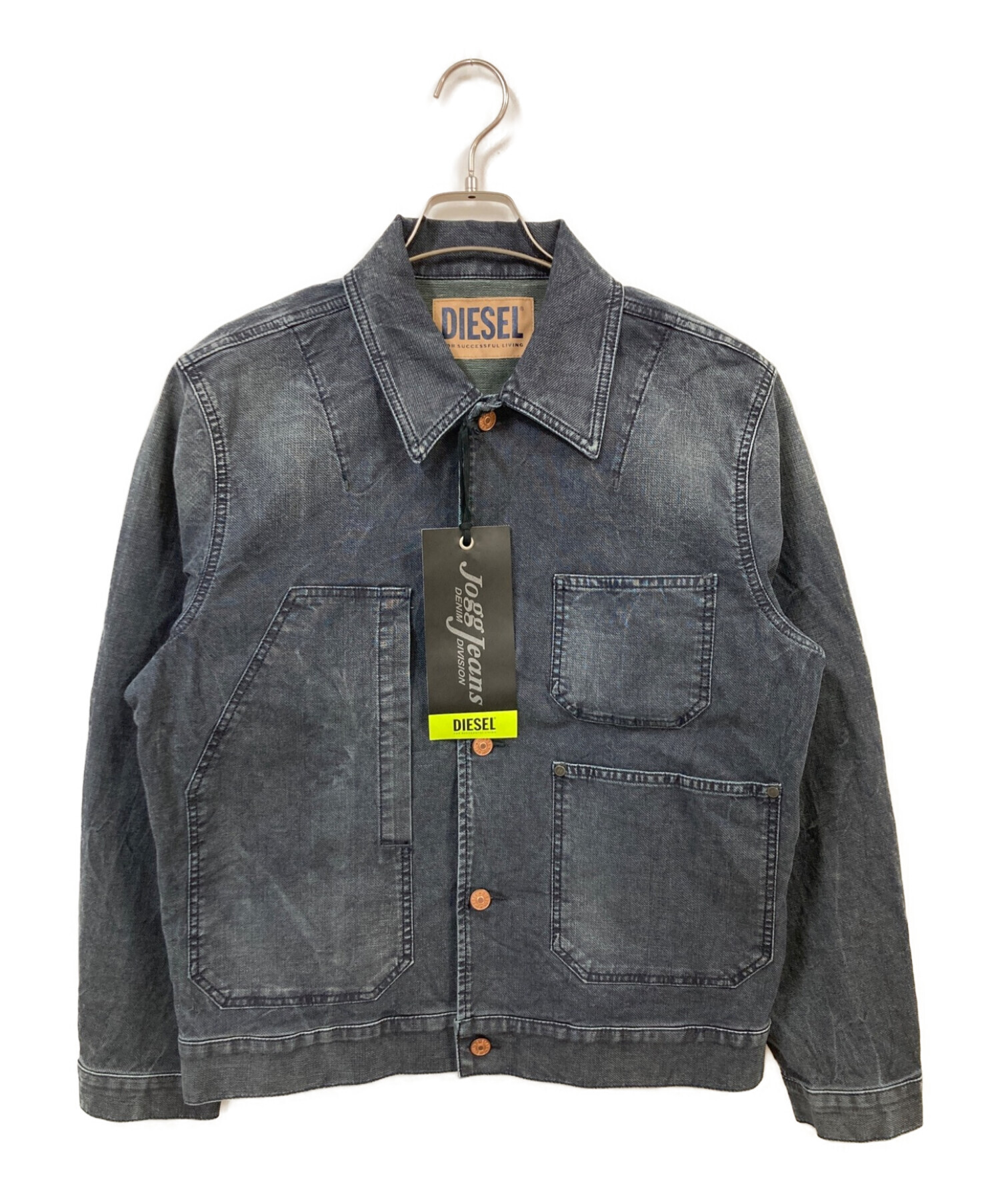 中古・古着通販】DIESEL (ディーゼル) デニムジャケット インディゴ