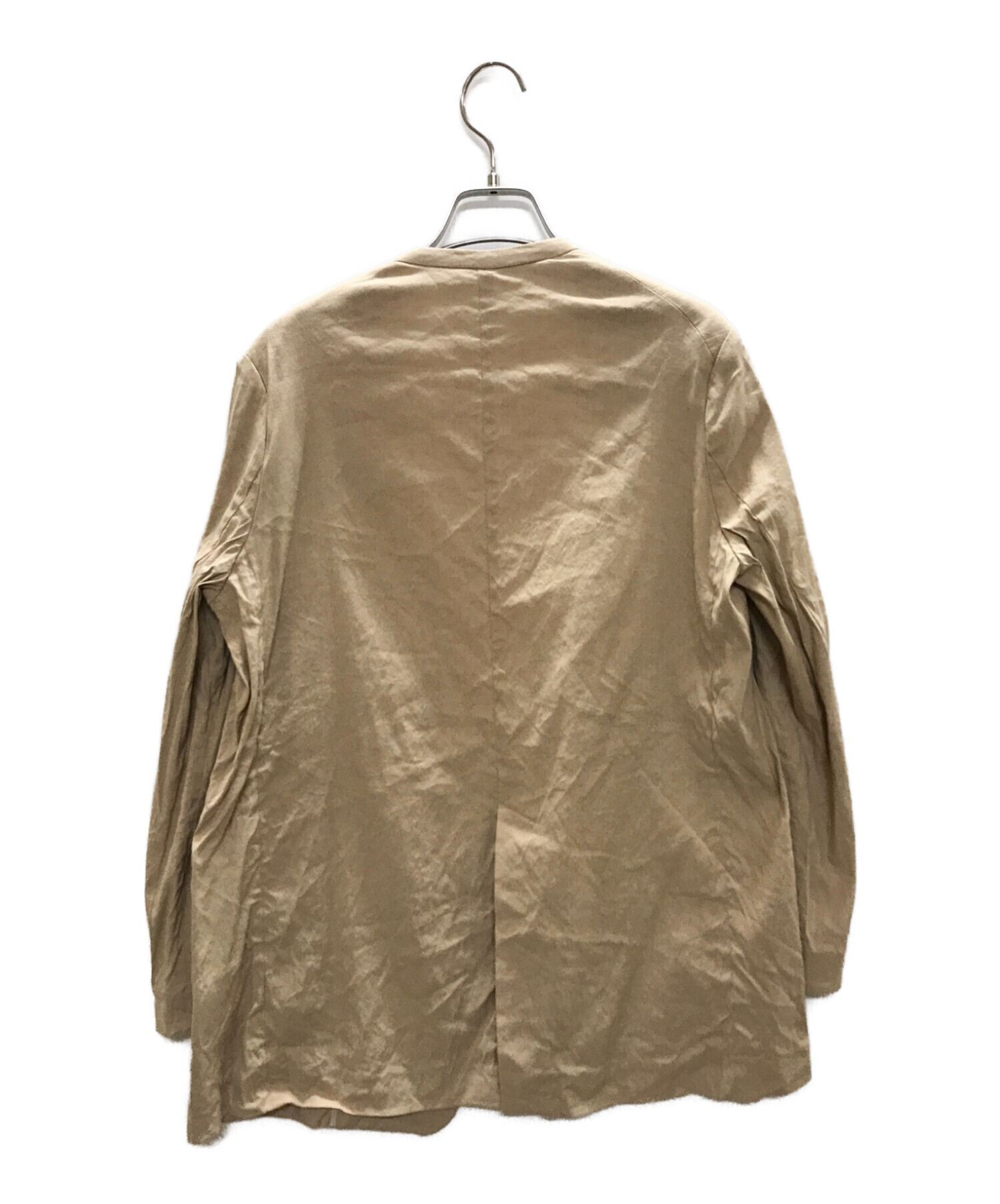 レディースPlage プラージュアサシャツジャケット colour ブラウン size38