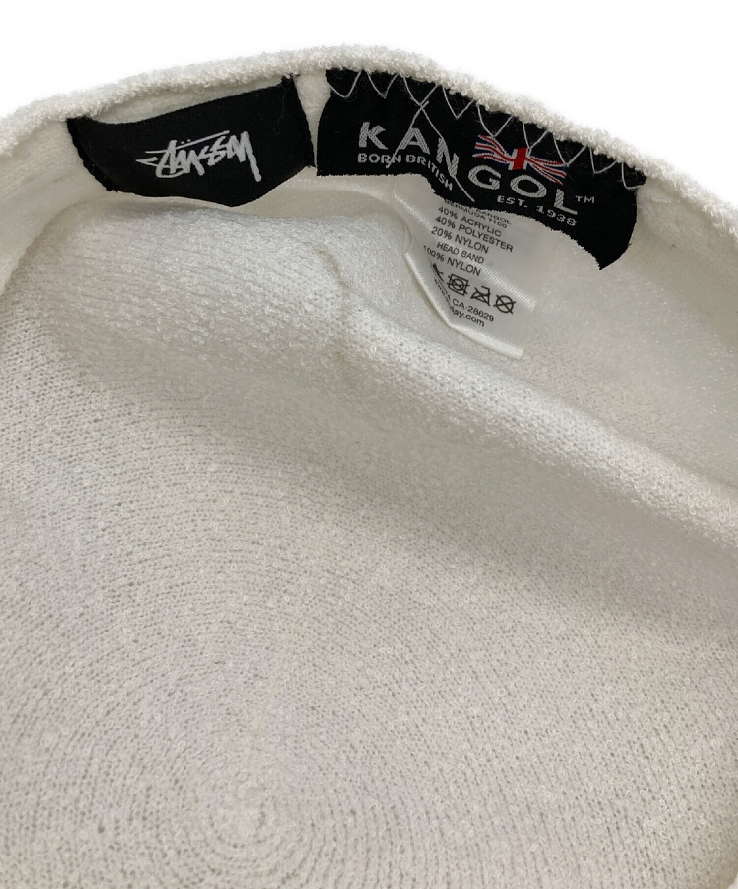 中古・古着通販】STUSSY×KANGOL (ステューシー×カンゴール) ベレー帽