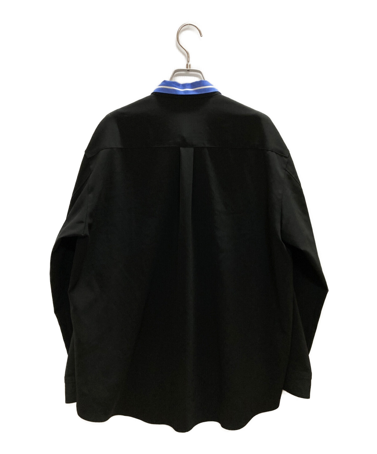 CULLNI (クルニ) クレリックシャツ ブラック サイズ:1