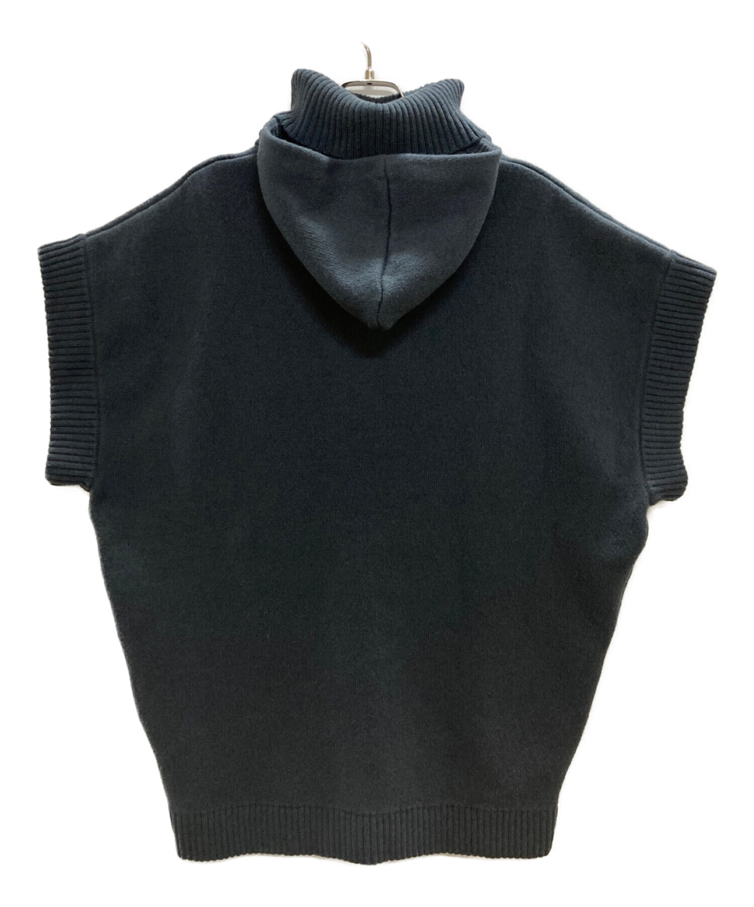 RIM.ARK (リムアーク) Hood design knit vest ネイビー サイズ:Ｆｒｅｅ