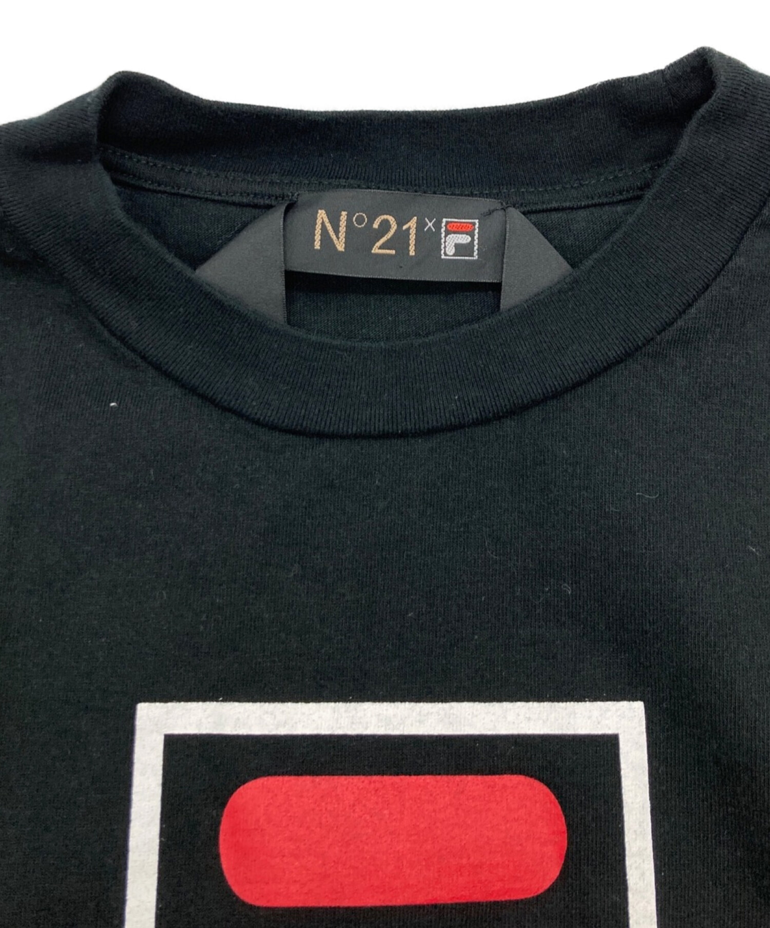新品 N°21 × FILA ヌメロヴェントゥーノ フィラ Tシャツ XL