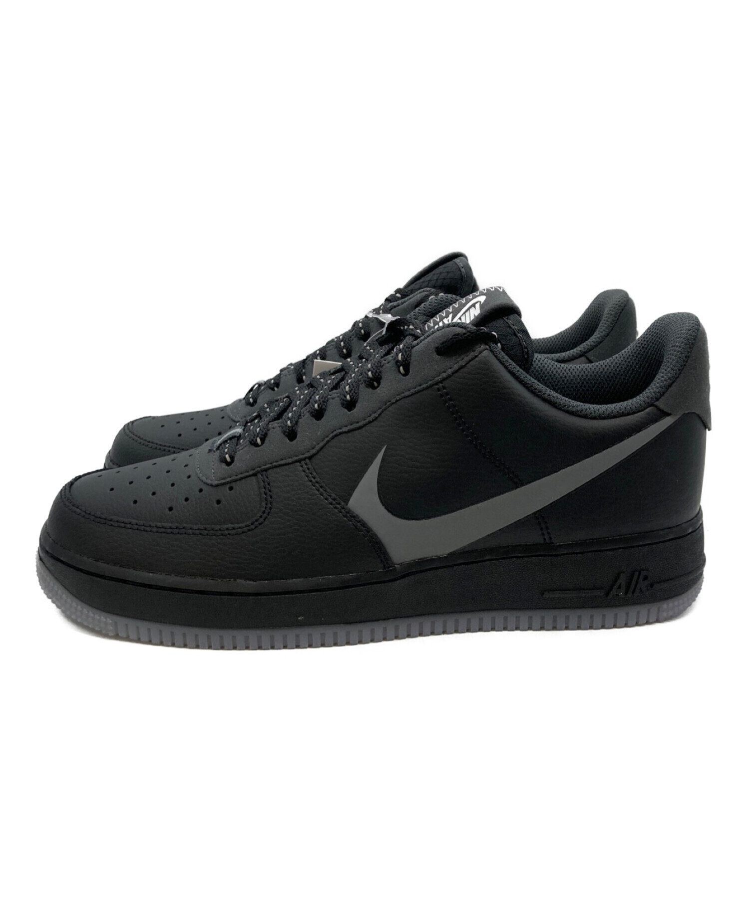 中古・古着通販】NIKE (ナイキ) AIR FORCE 1 07 LV8 3 ブラック サイズ