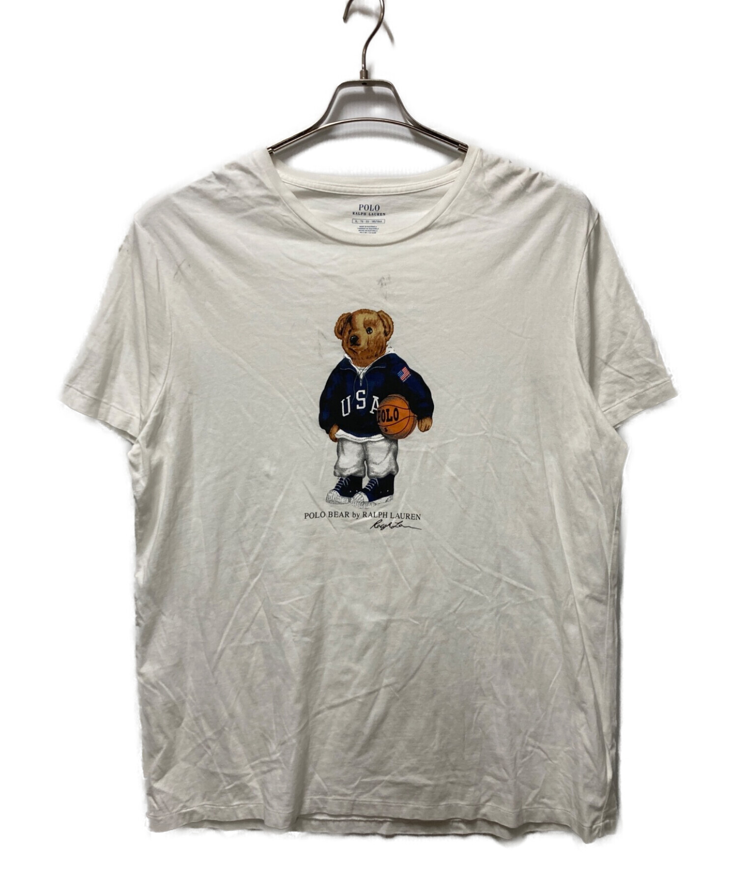 POLO RALPH LAUREN (ポロ・ラルフローレン) ポロベアTシャツ ホワイト サイズ:XL