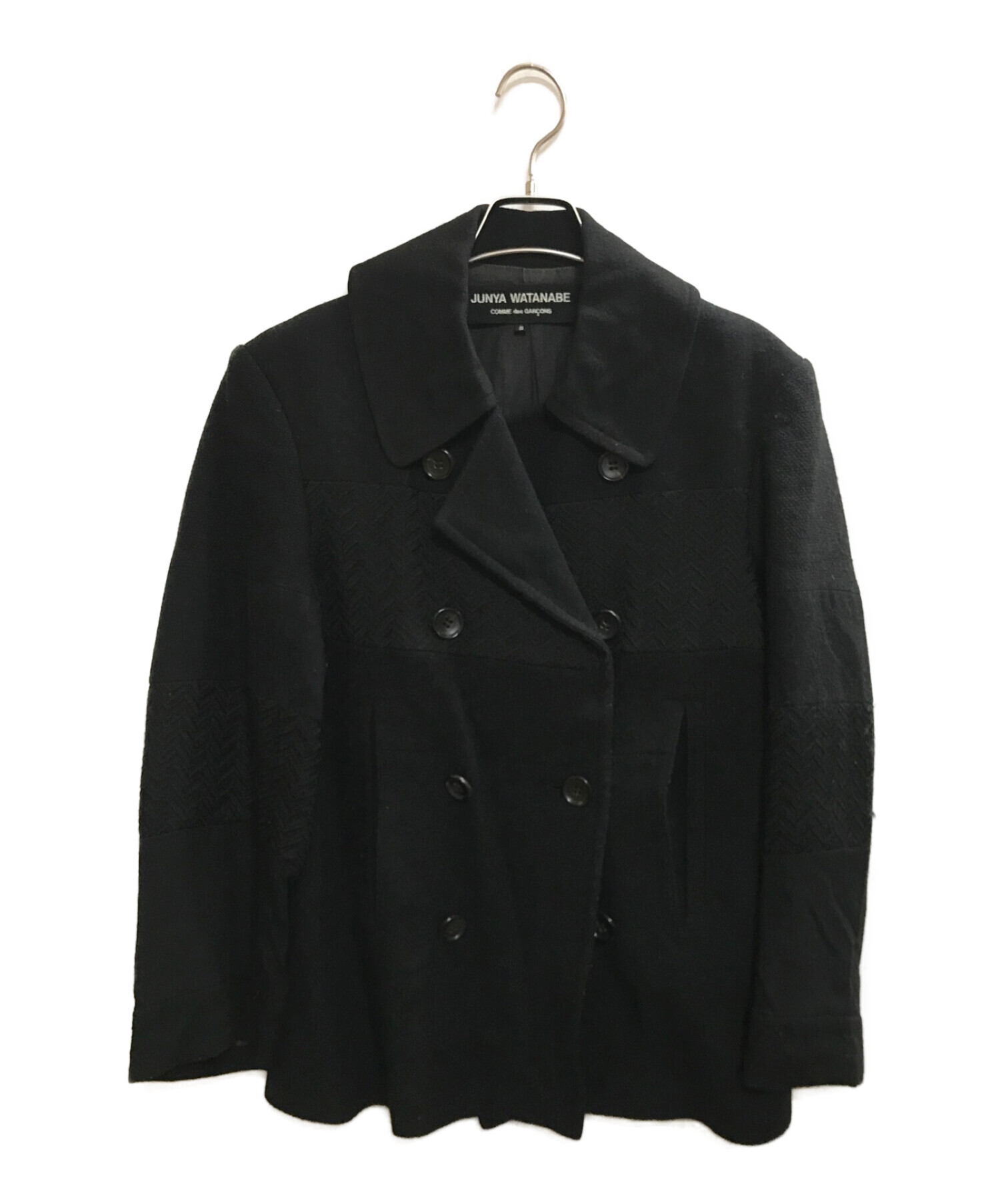 JUNYA WATANABE COMME des GARCONS ((ジュンヤワタナベ コムデギャルソン) ジャケット ブラック サイズ:Ｓ