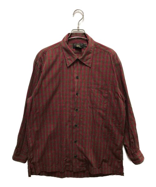 中古・古着通販】RRL (ダブルアールエル) L/Sチェックシャツ レッド