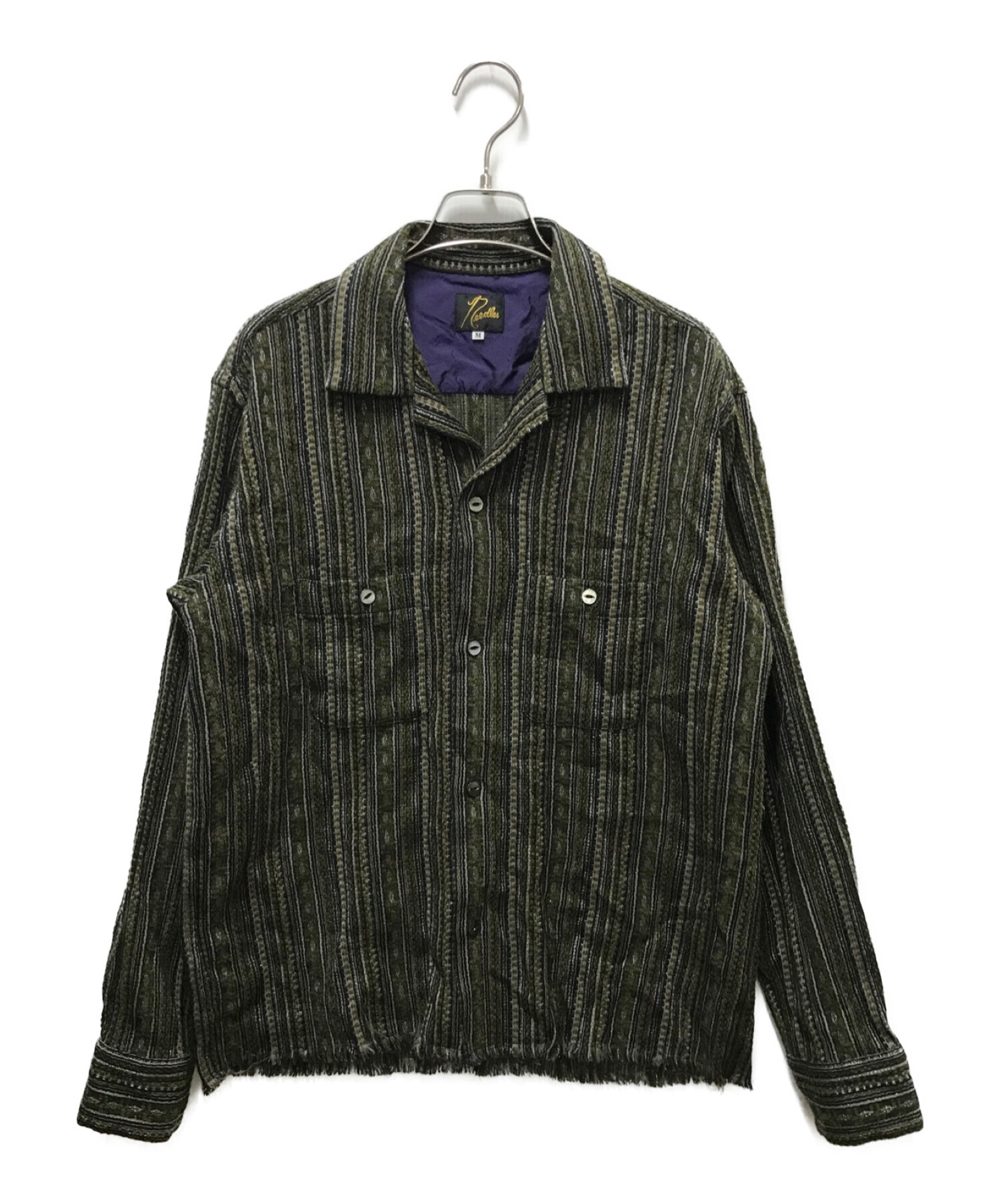 Needles (ニードルズ) C.O.B. Classic Shirt-W グリーン サイズ:M