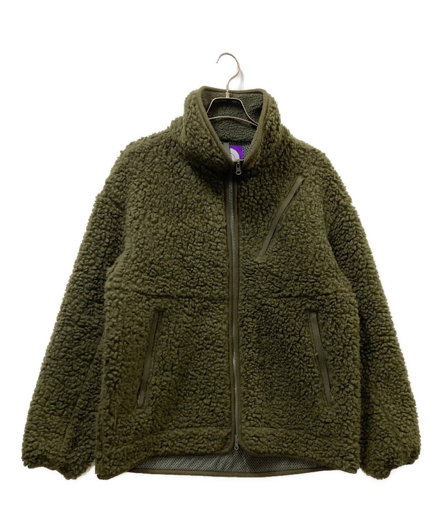 THE NORTHFACE PURPLELABEL (ザ ノースフェイス パープルレーベル) Wool Boa Fleece Field Jacket  and Long Coat カーキ サイズ:Ｍ