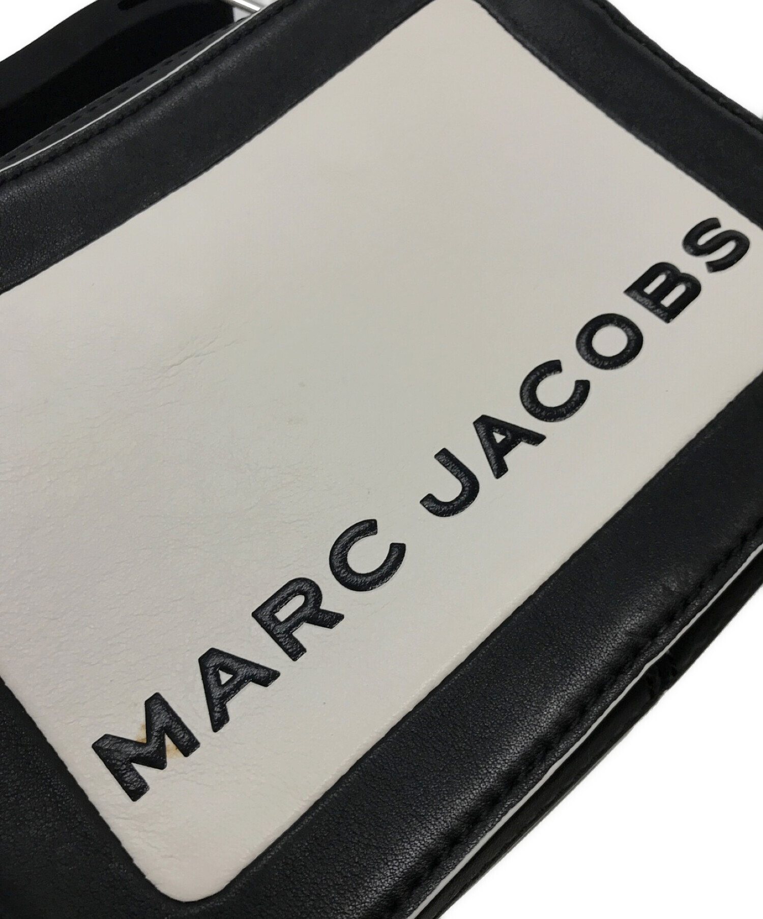 MARC JACOBS (マーク ジェイコブス) ショルダーバッグ ホワイト×ブラック