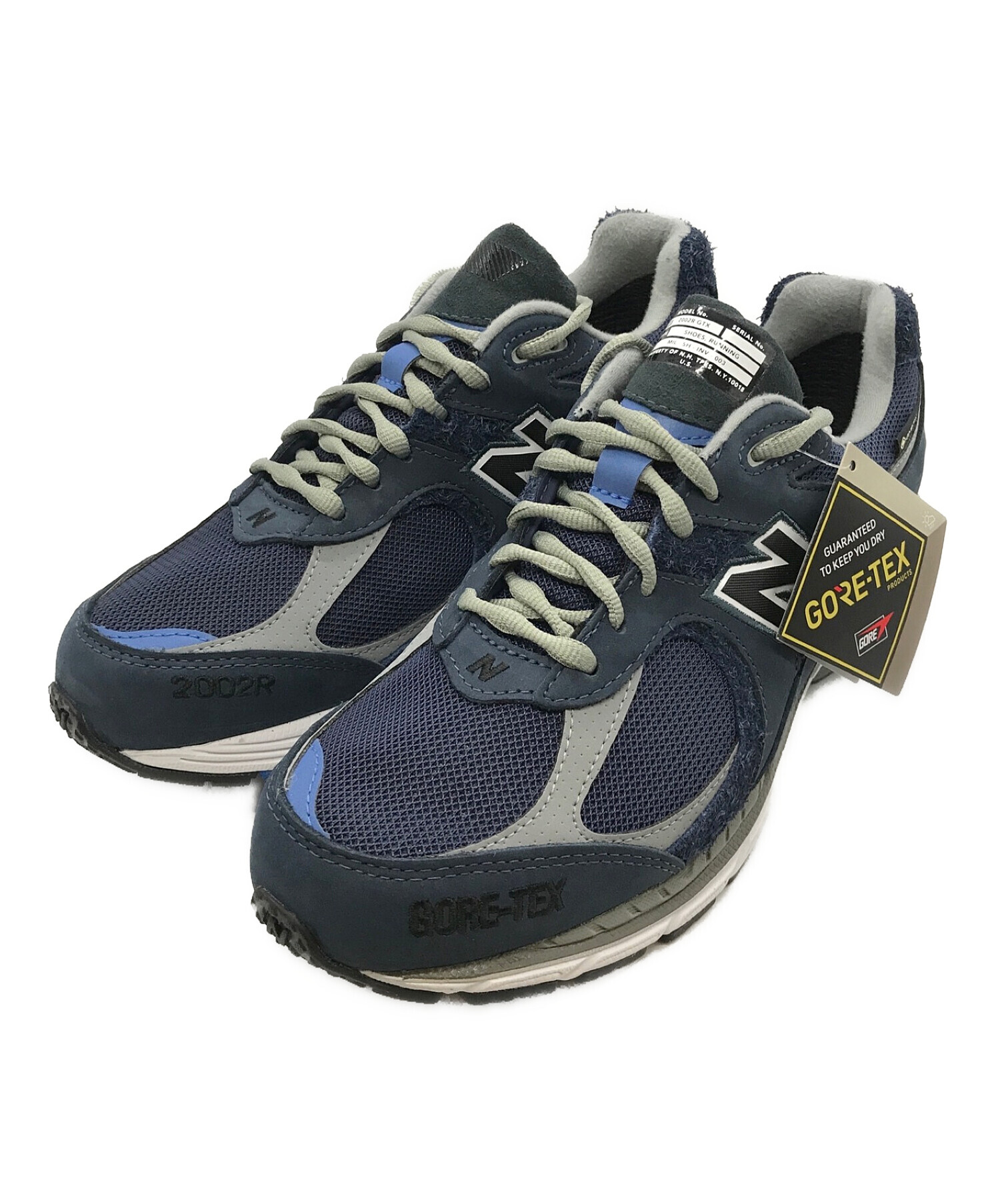 NEW BALANCE (ニューバランス) N.HOOLYWOOD (エヌ ハリウッド) Invincible (インヴィシンブル) コラボスニーカー  ネイビー×ホワイト サイズ:26.5 未使用品