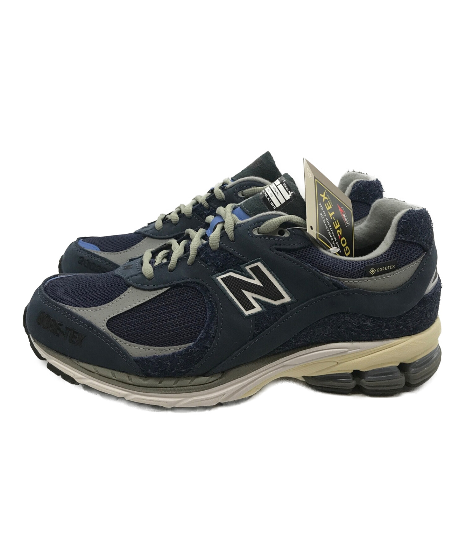 NEW BALANCE (ニューバランス) N.HOOLYWOOD (エヌ ハリウッド) Invincible (インヴィシンブル) コラボスニーカー  ネイビー×ホワイト サイズ:26.5 未使用品