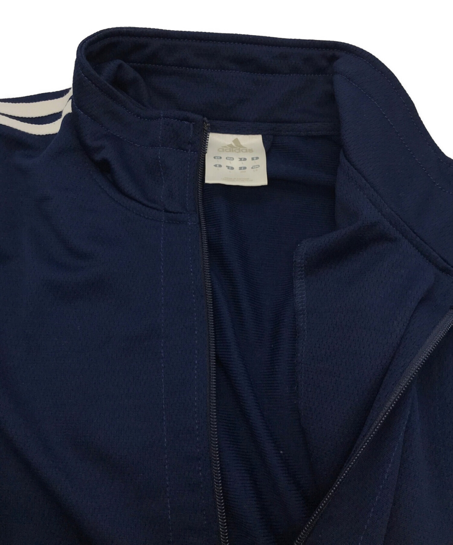 中古・古着通販】adidas (アディダス) トラックジャケット ネイビー