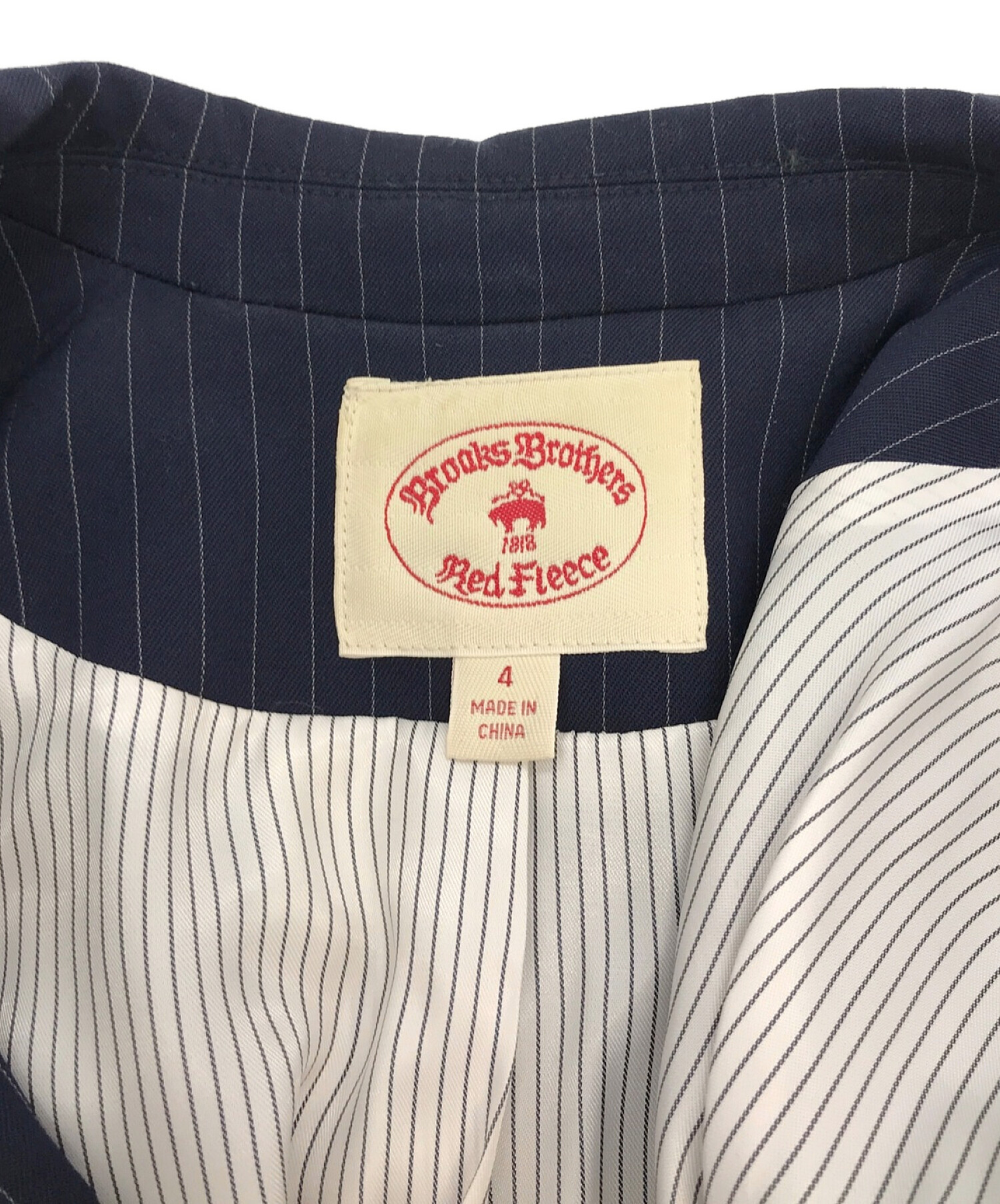 BROOKS BROTHERS Red Fleece (ブルックスブラザーズレッドフリース) セットアップスーツ ネイビー サイズ:上4、下6