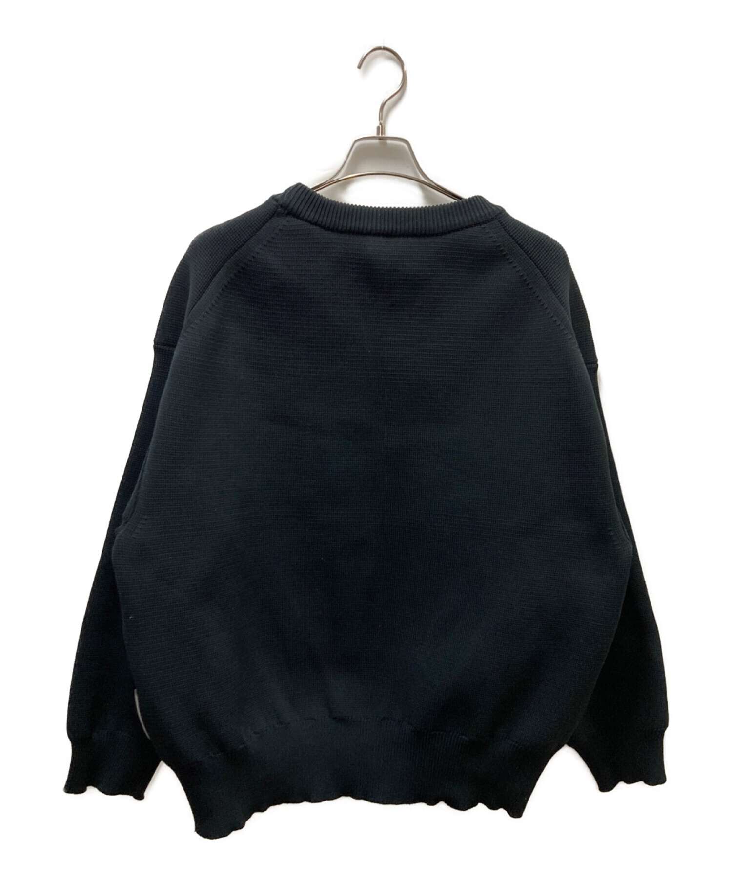 Name. (ネーム) POLYESTER OVERSIZED KNIT SWEATER ブラック サイズ:1