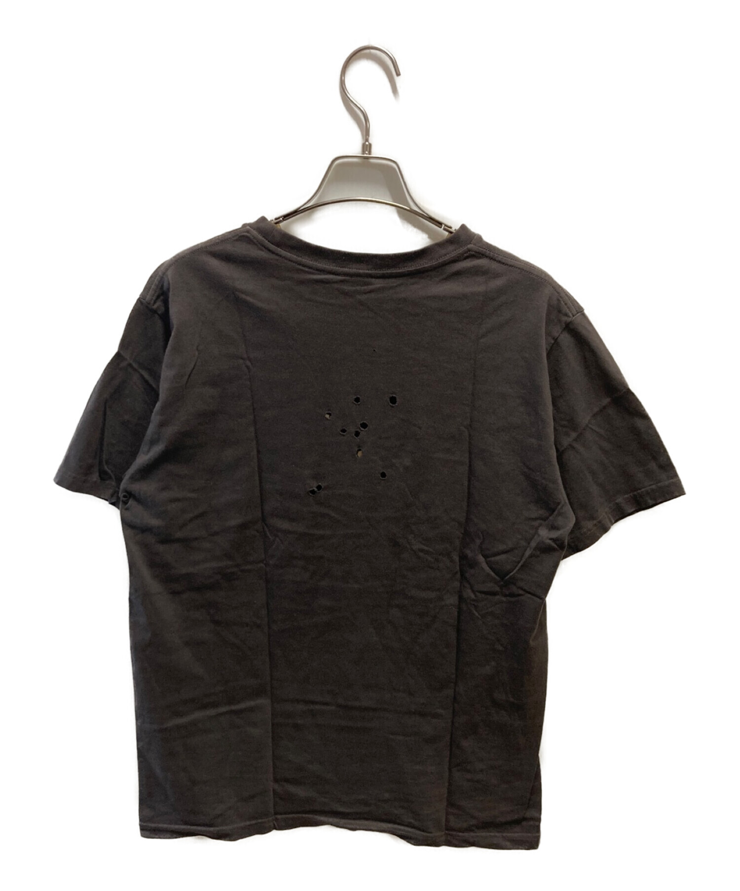 NUMBER (N)INE (ナンバーナイン) スカルプリントTシャツ ブラウン サイズ:3