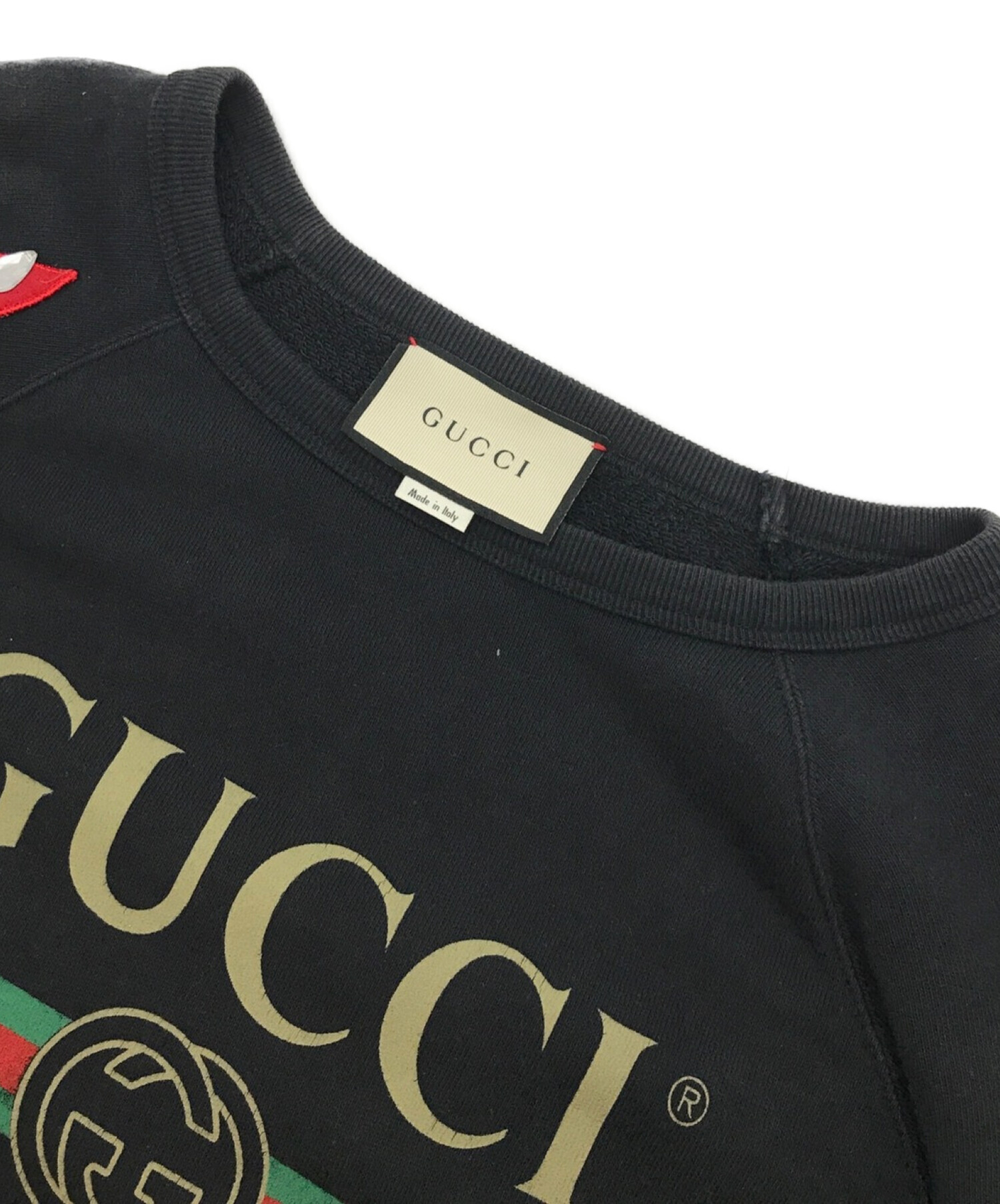 上質仕様 GUCCI グッチ SPIRITISMO 刺繍スウェット シェリー | artfive