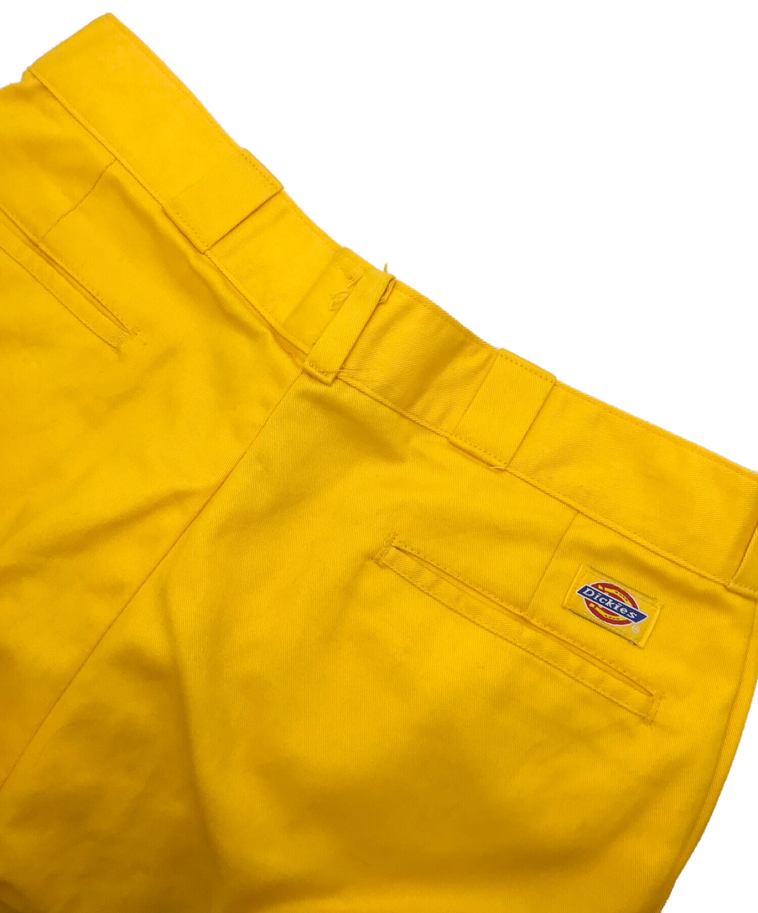 Dickies (ディッキーズ) ワークパンツ イエロー サイズ:W34