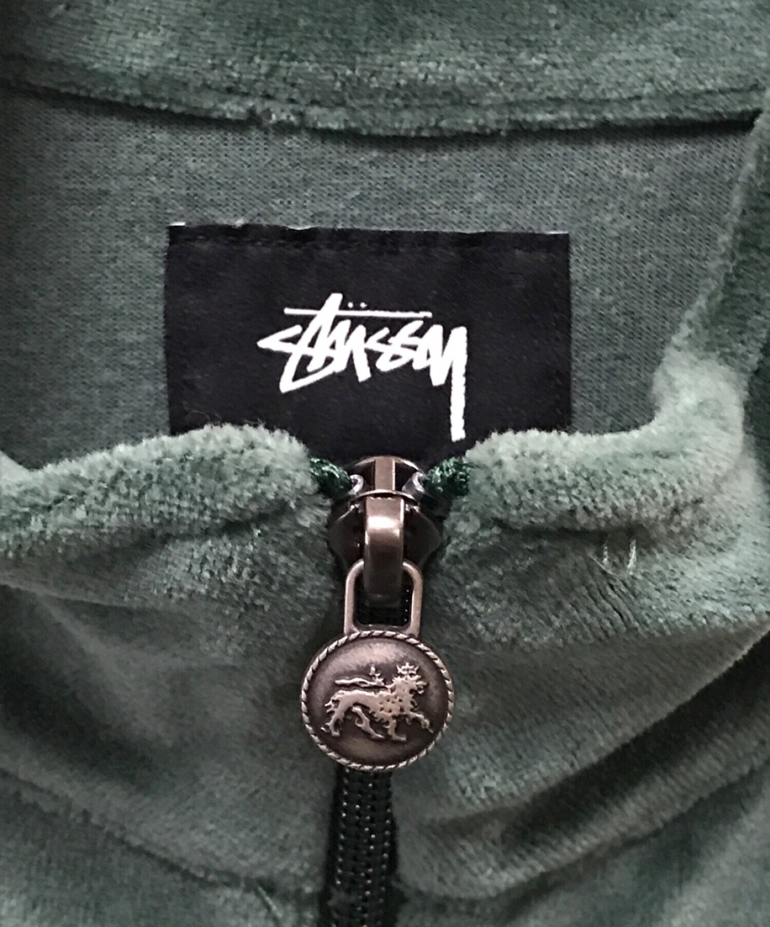 格安saleスタート Stussy Velour ベロア トラックジャケット トップス