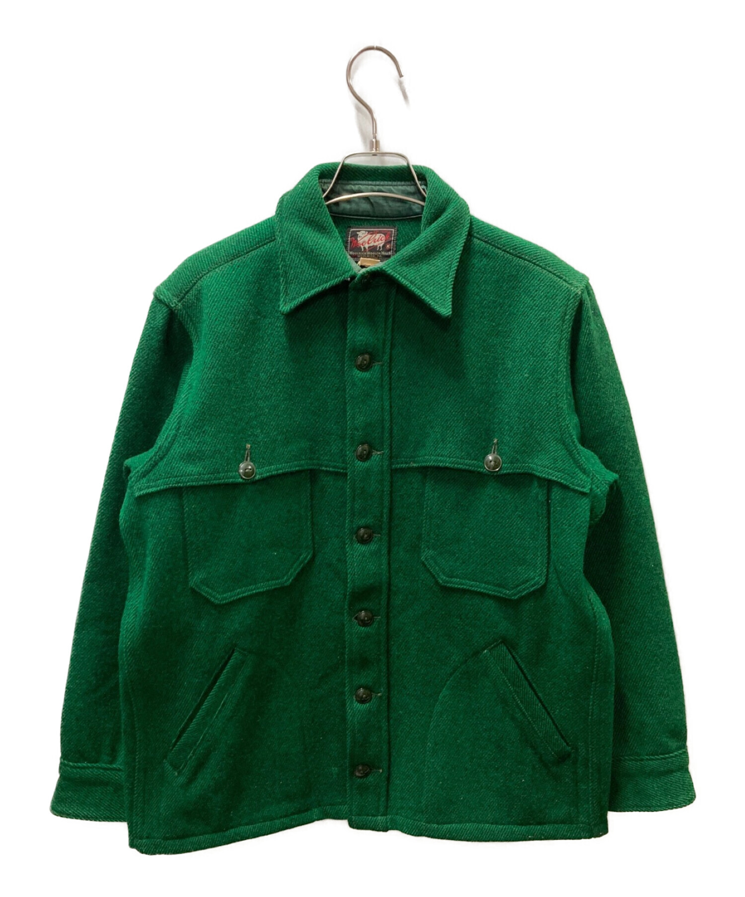 WOOLRICH (ウールリッチ) 50’sウールマッキーノジャケット グリーン サイズ:記載なし