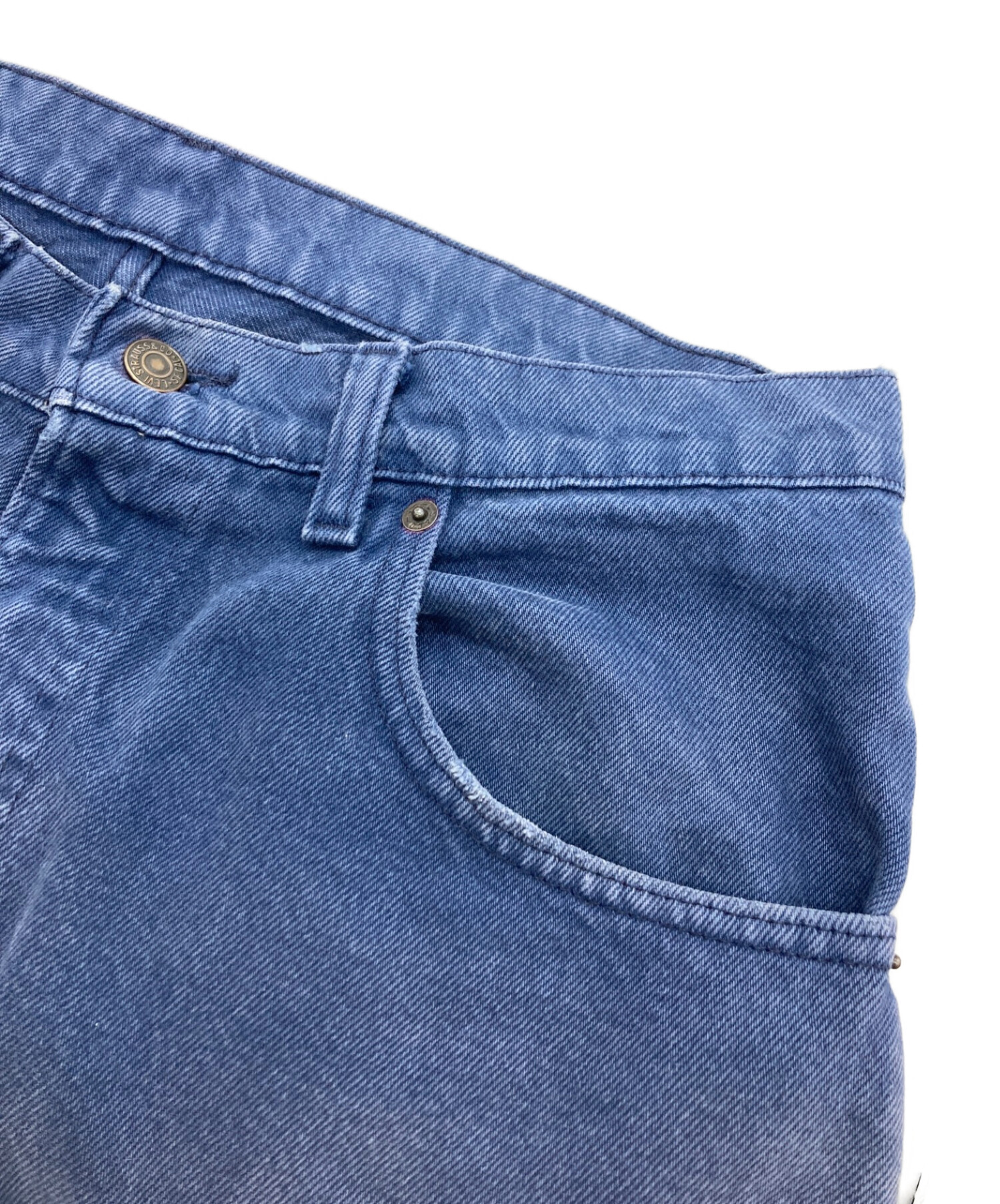 中古・古着通販】LEVI'S (リーバイス) 後染めデニムパンツ インディゴ