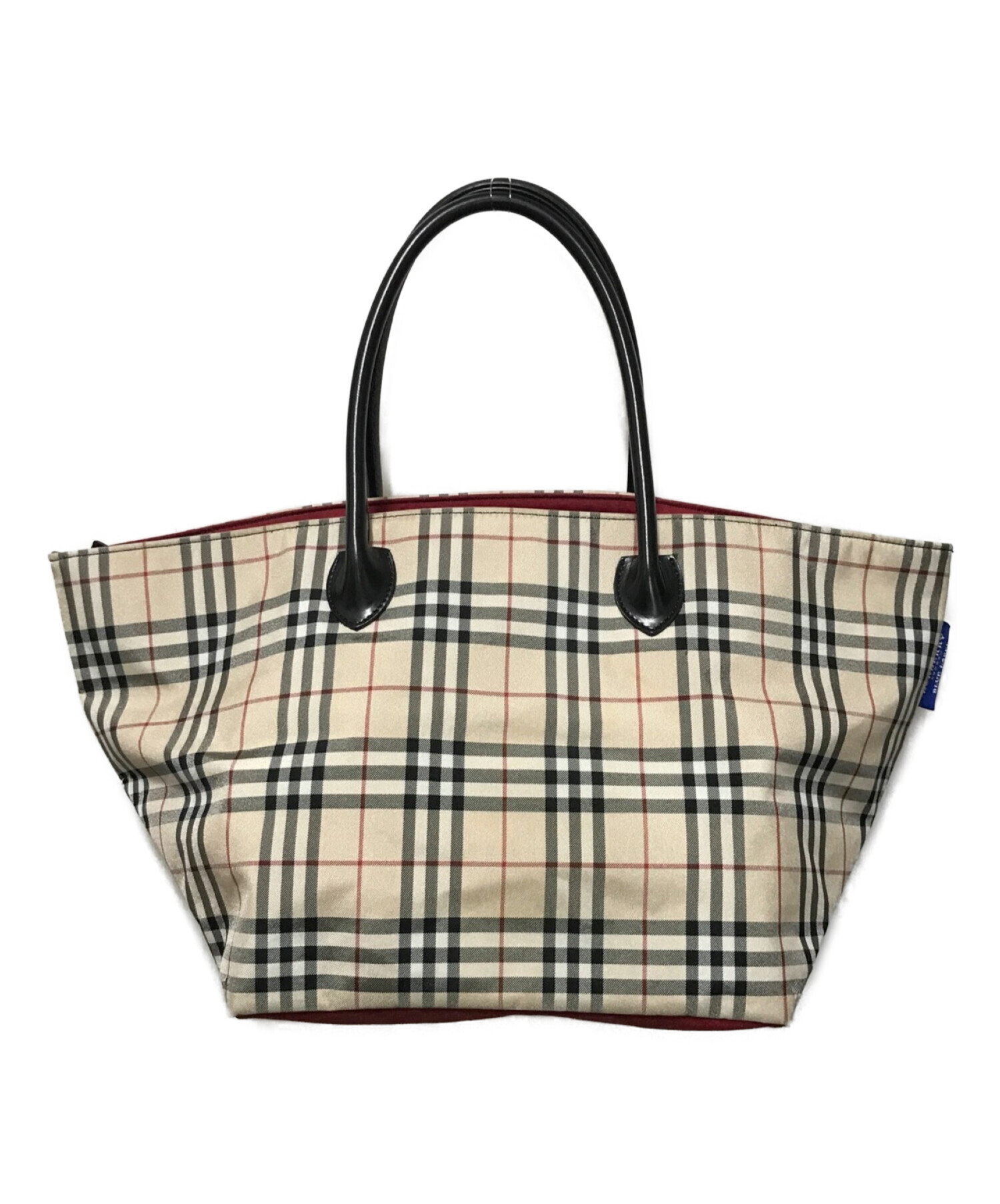 BURBERRY BLUE LABEL (バーバリーブルーレーベル) ノヴァチェクナイロントートバッグ