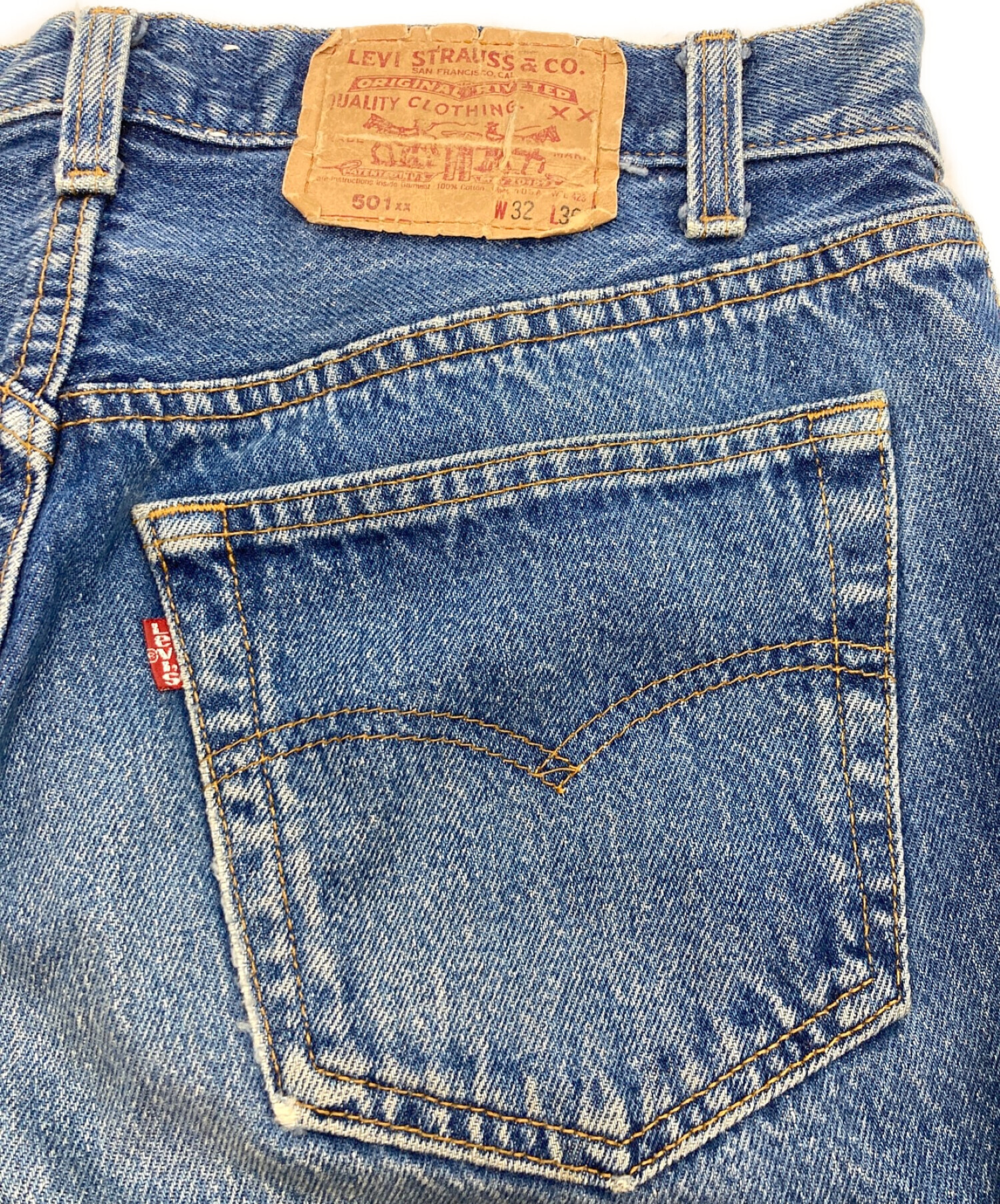 中古・古着通販】LEVI'S (リーバイス) 80'Sデニムパンツ インディゴ