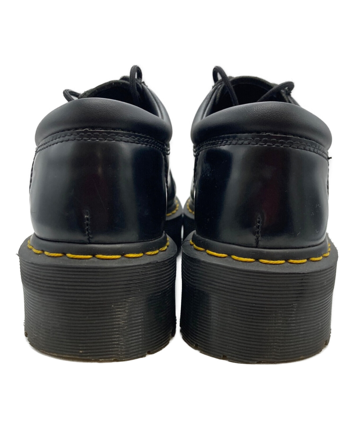 Dr.Martens (ドクターマーチン) 5ホールクワッドシューズ ブラック サイズ:UK8