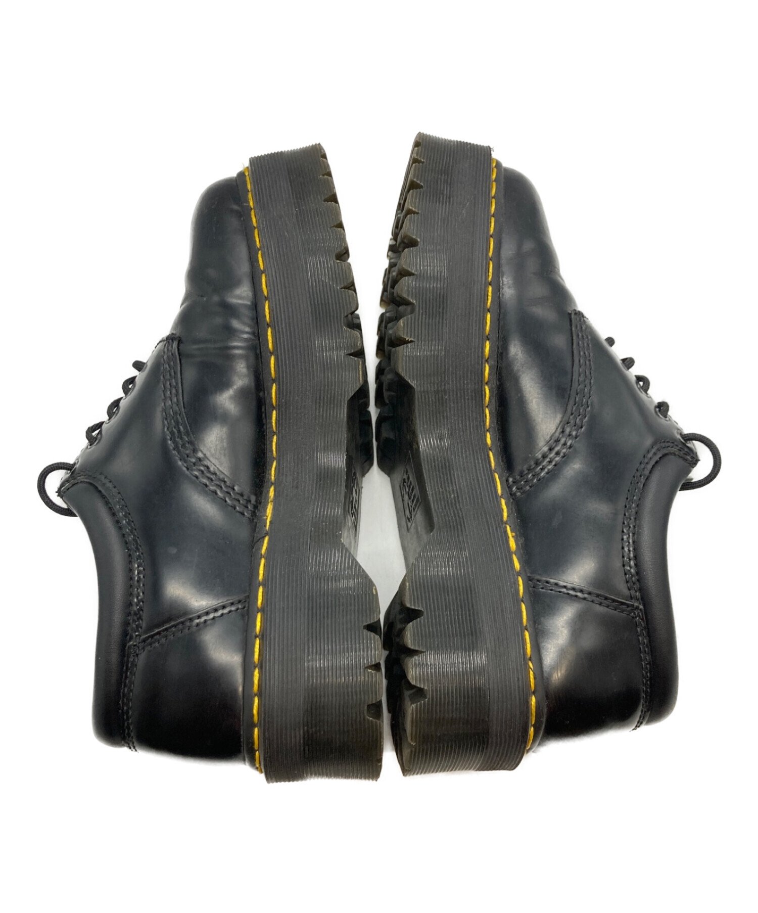 Dr.Martens (ドクターマーチン) 5ホールクワッドシューズ ブラック サイズ:UK8