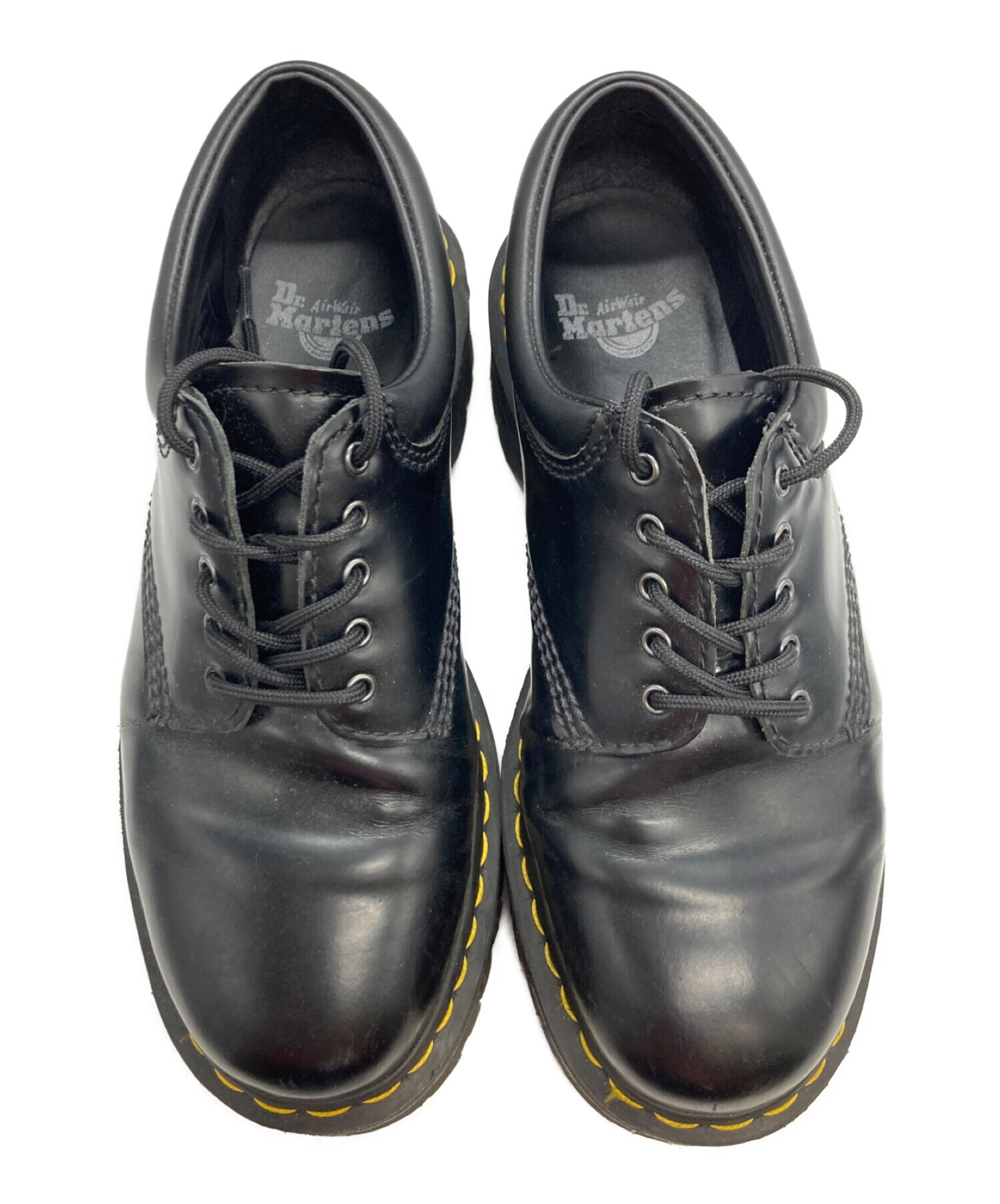 Dr.Martens (ドクターマーチン) 5ホールクワッドシューズ ブラック サイズ:UK8