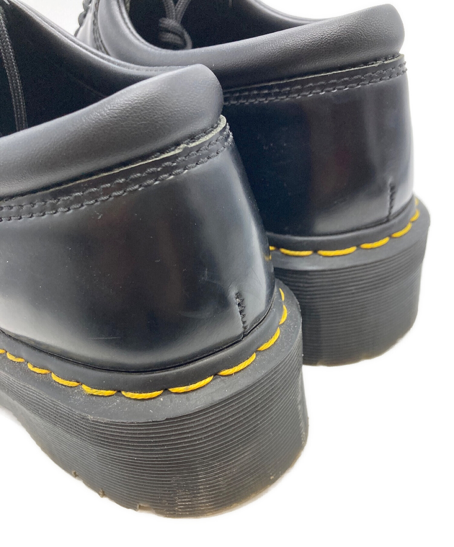 Dr.Martens (ドクターマーチン) 5ホールクワッドシューズ ブラック サイズ:UK8