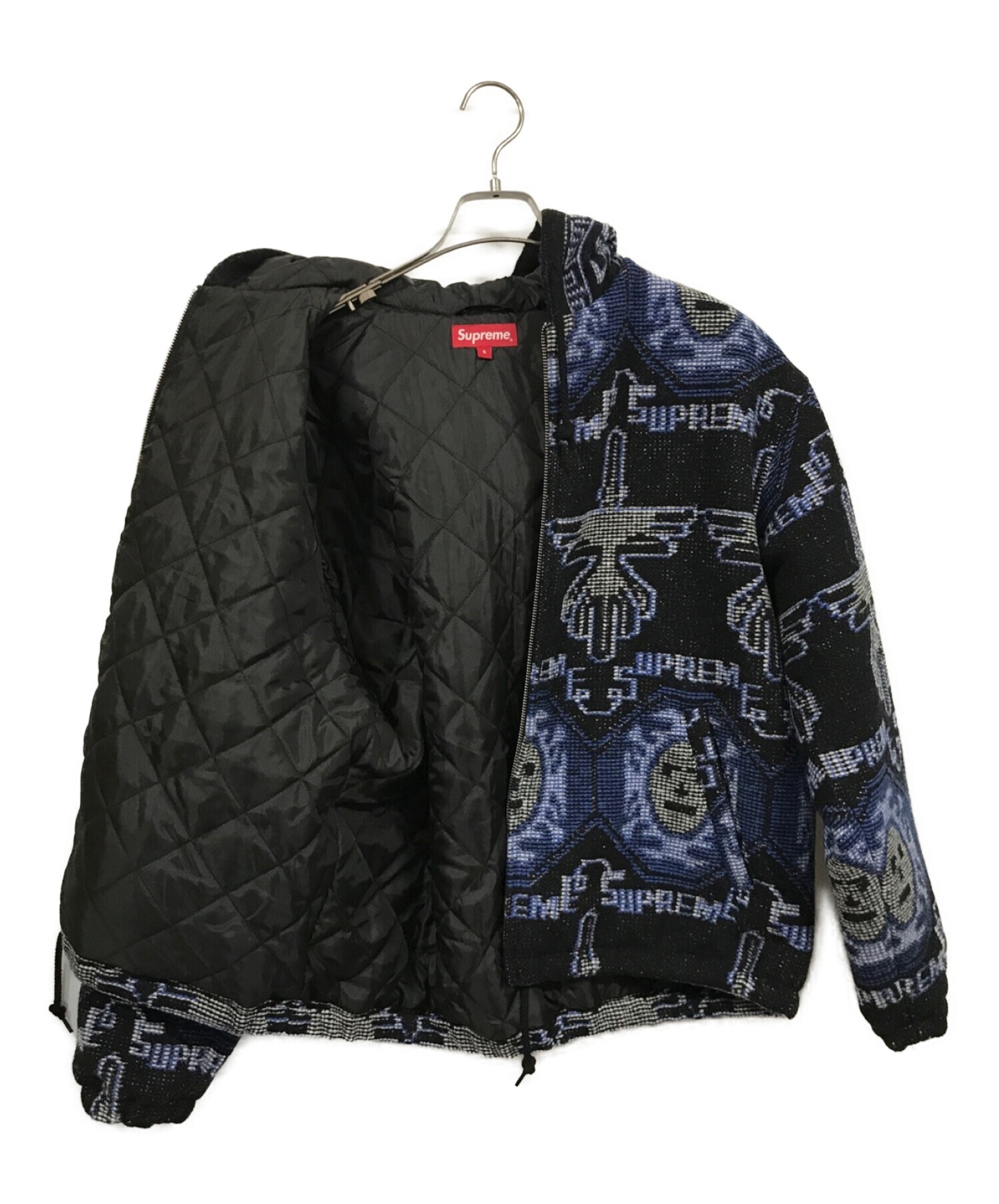 中古・古着通販】SUPREME (シュプリーム) Woven Hooded Jacket ブルー