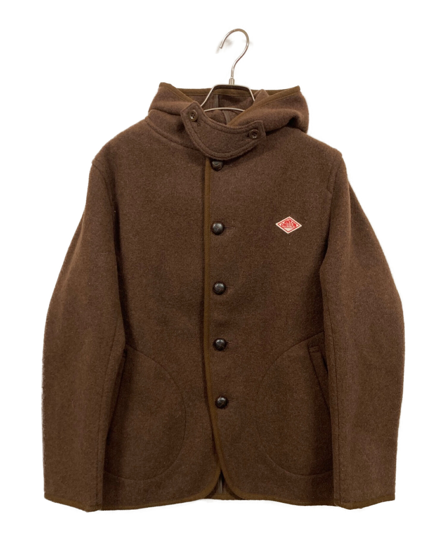 DANTON (ダントン) WOOL MOSSER JACKET ブラウン サイズ:38