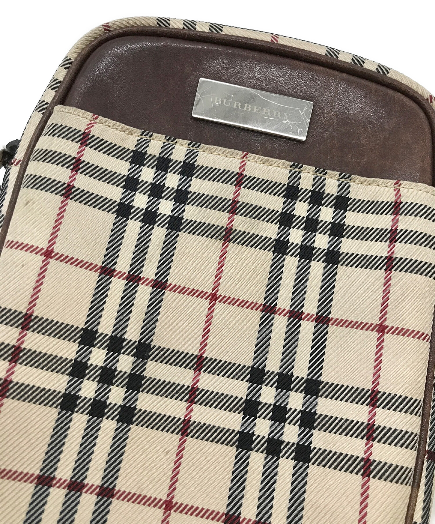 BURBERRY (バーバリー) ショルダーポーチ ベージュ