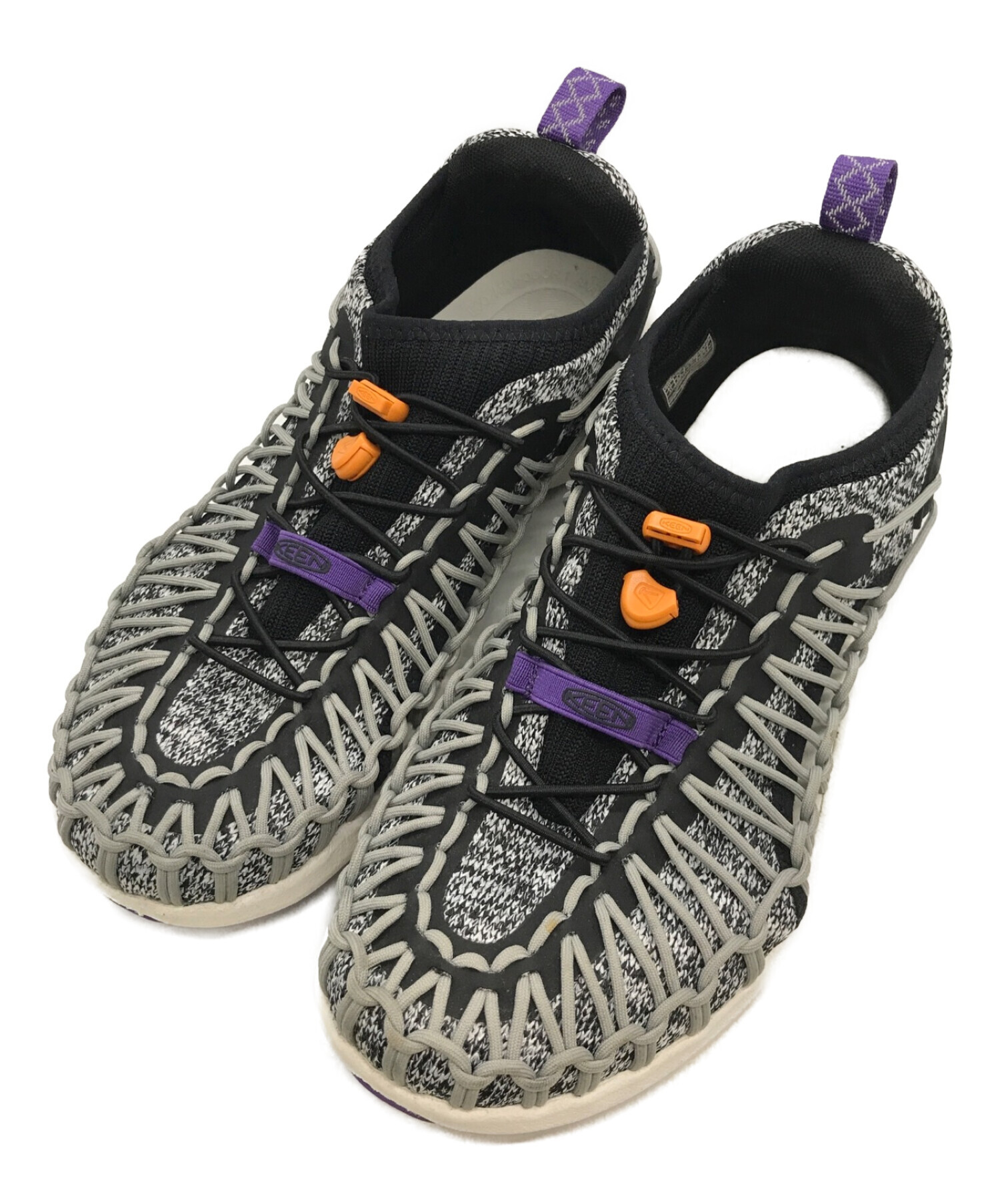 中古・古着通販】KEEN (キーン) スニーカー ブラック×パープル サイズ