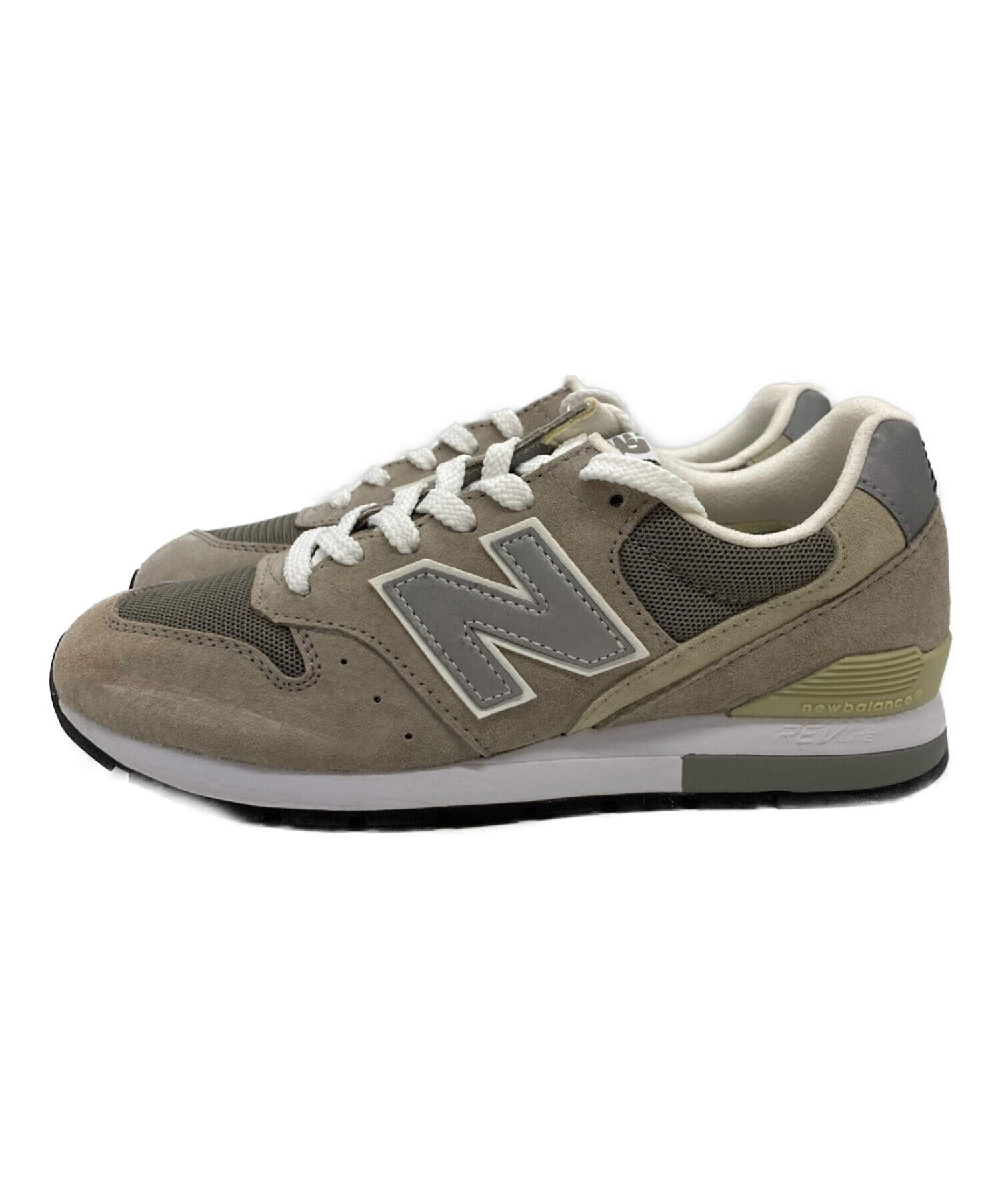 NEW BALANCE (ニューバランス) ローカットスニーカー グレー サイズ:US5