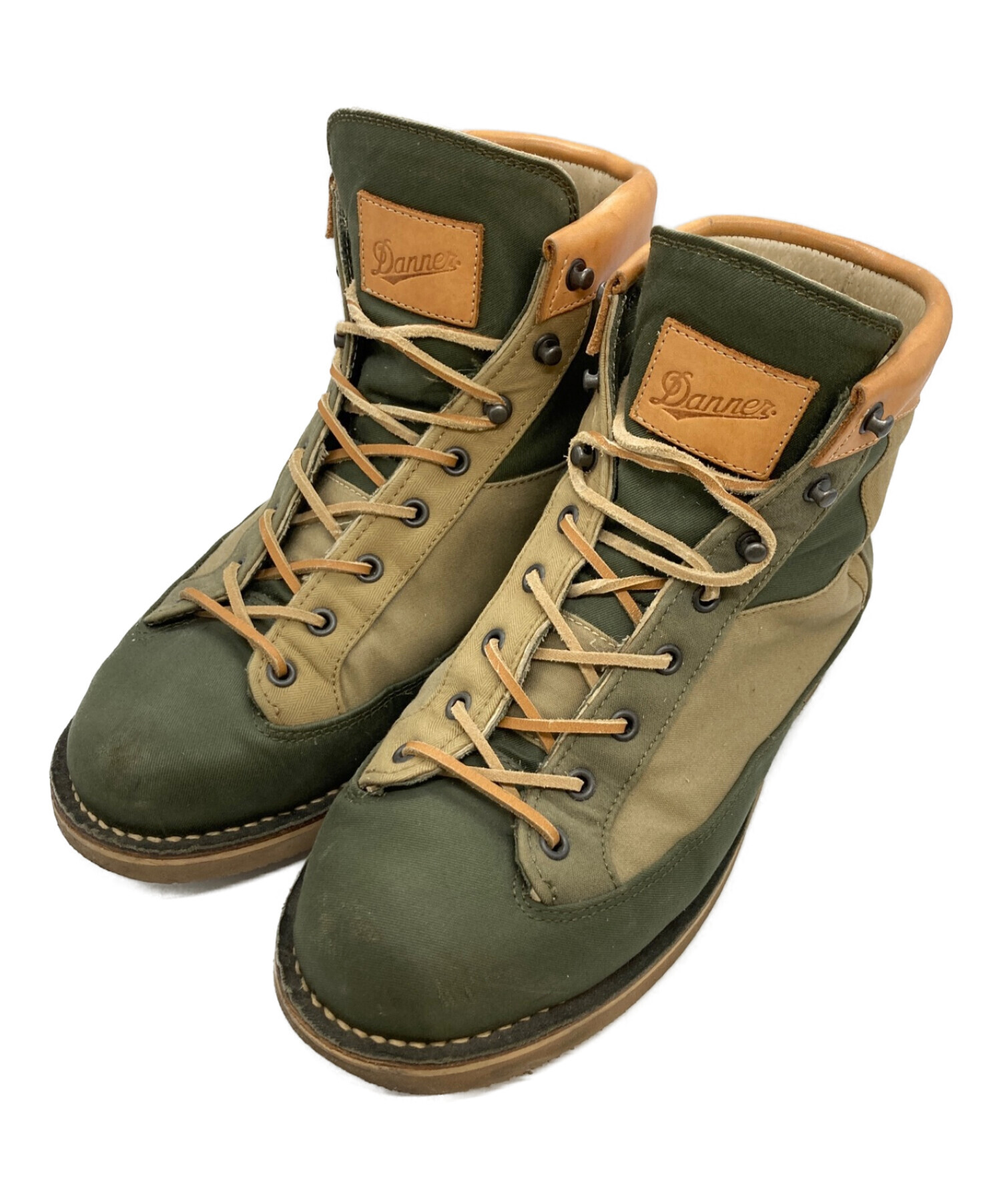 中古・古着通販】Danner (ダナー) ミリタリーブーツ カーキ サイズ:9