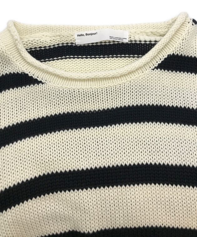 中古・古着通販】L'appartement (アパルトモン) Border Rollup Knit ...