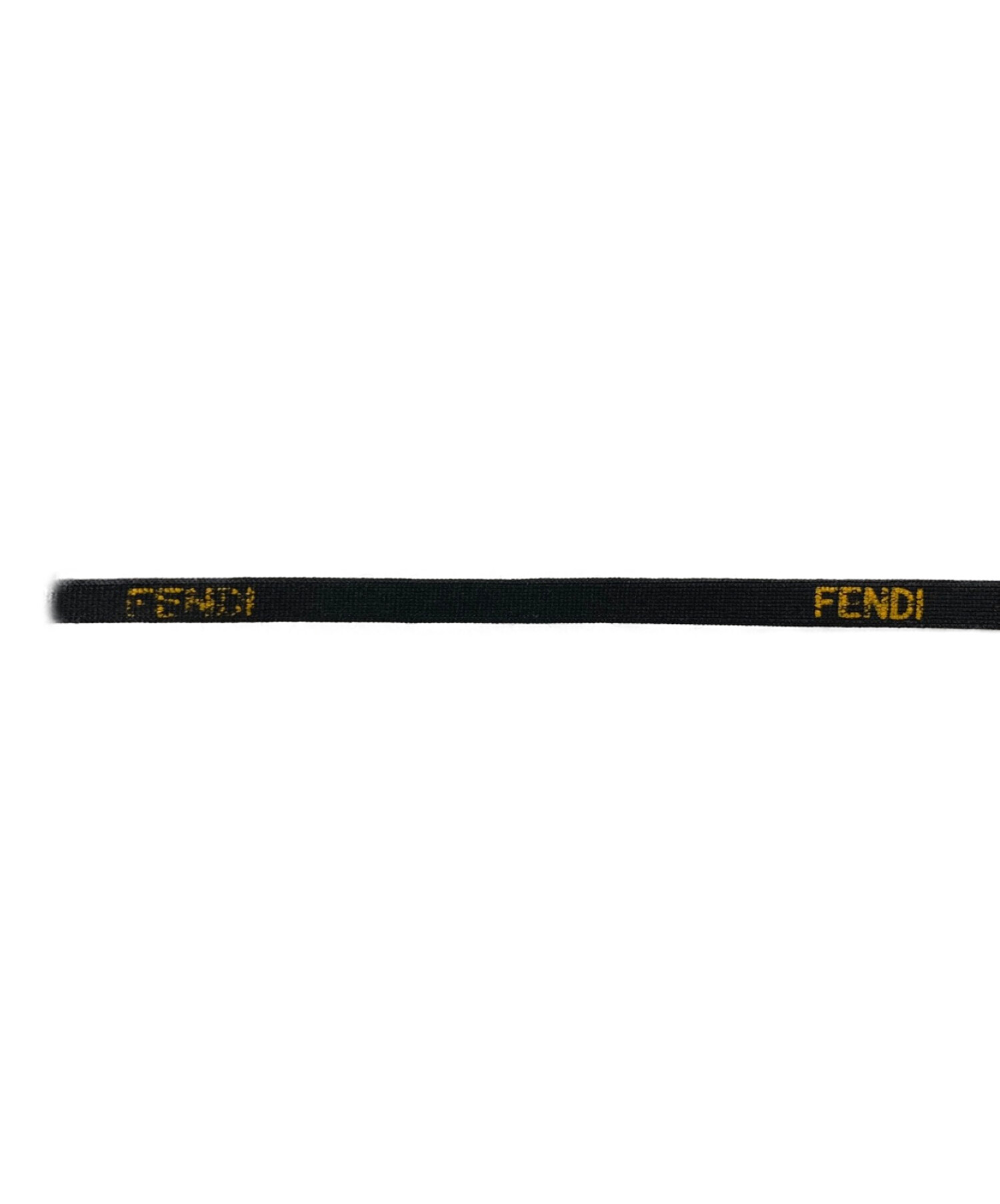 FENDI (フェンディ) スウェットパンツ ブラック サイズ:52
